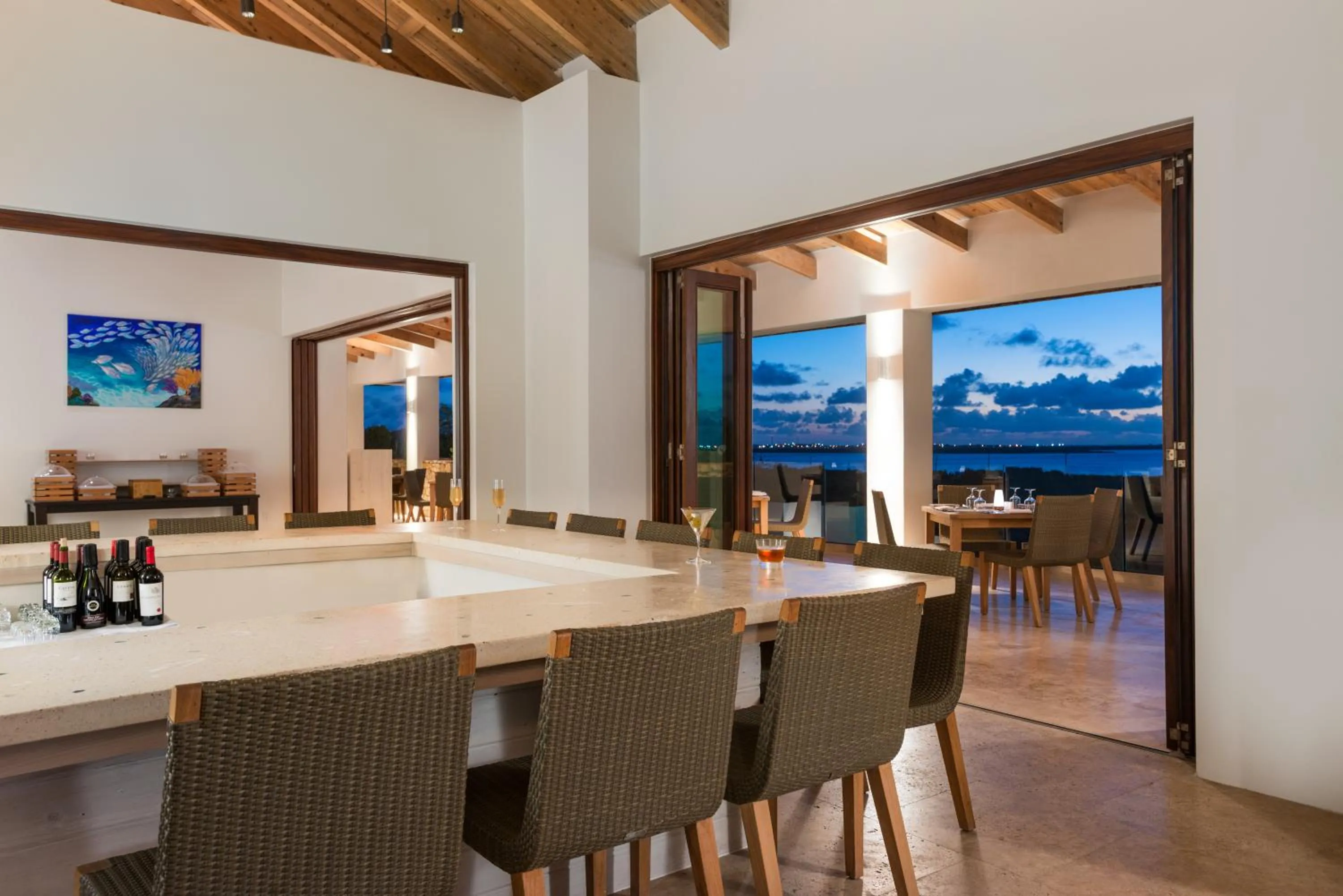 Restaurant/places to eat in Sailrock South Caicos, Small Luxury Hotels of the World