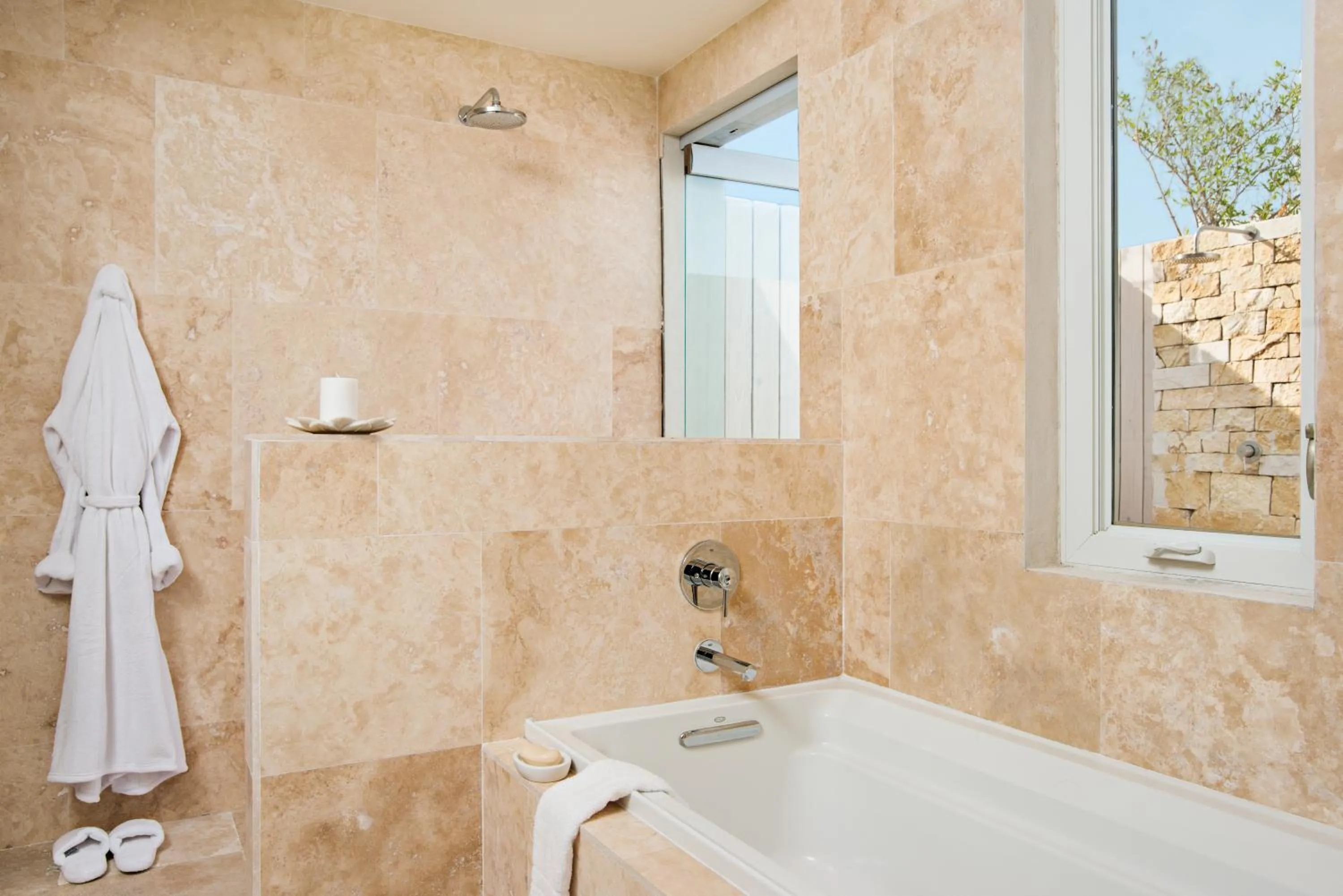 Bathroom in Sailrock South Caicos, Small Luxury Hotels of the World
