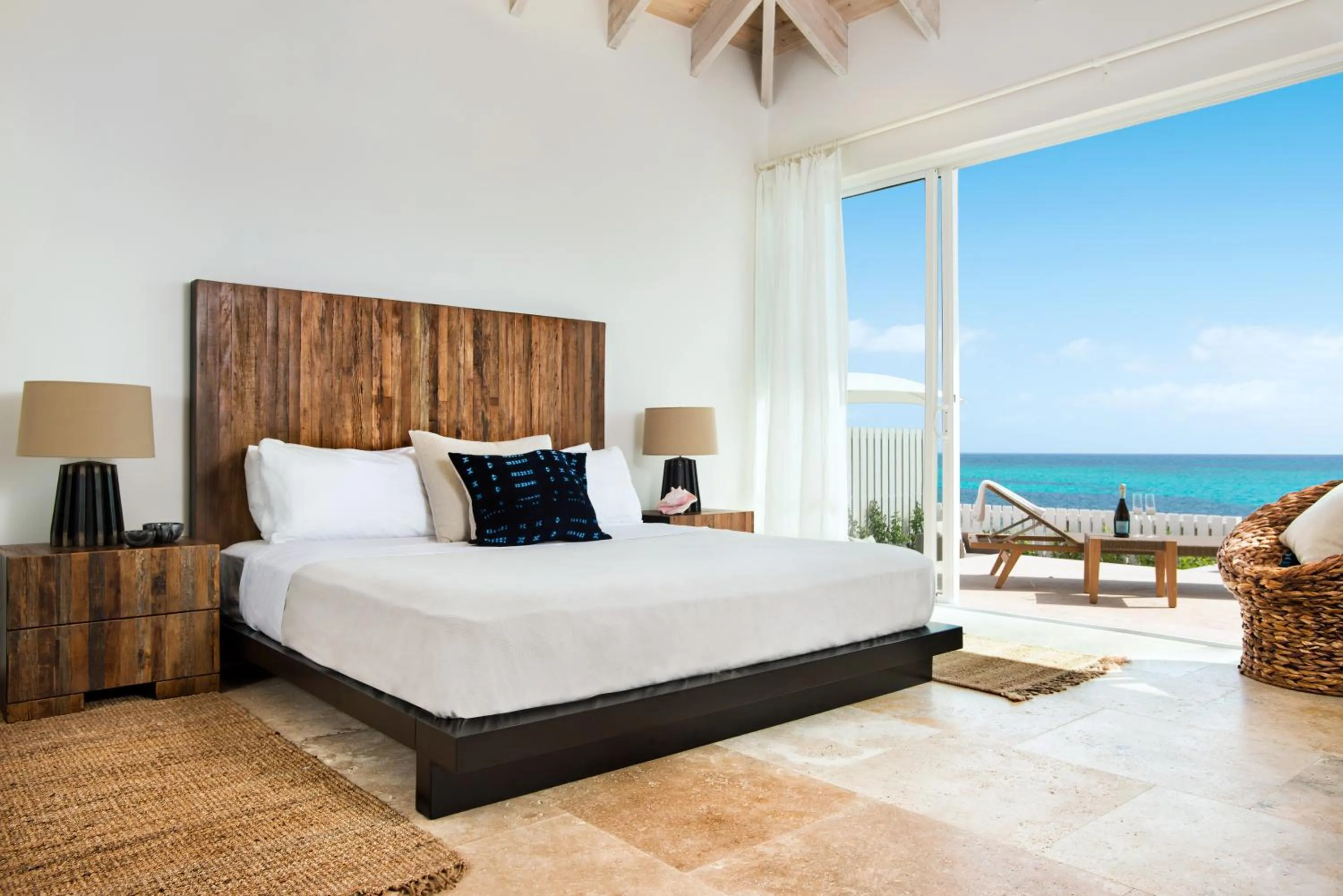 Bedroom, Bed in Sailrock South Caicos, Small Luxury Hotels of the World