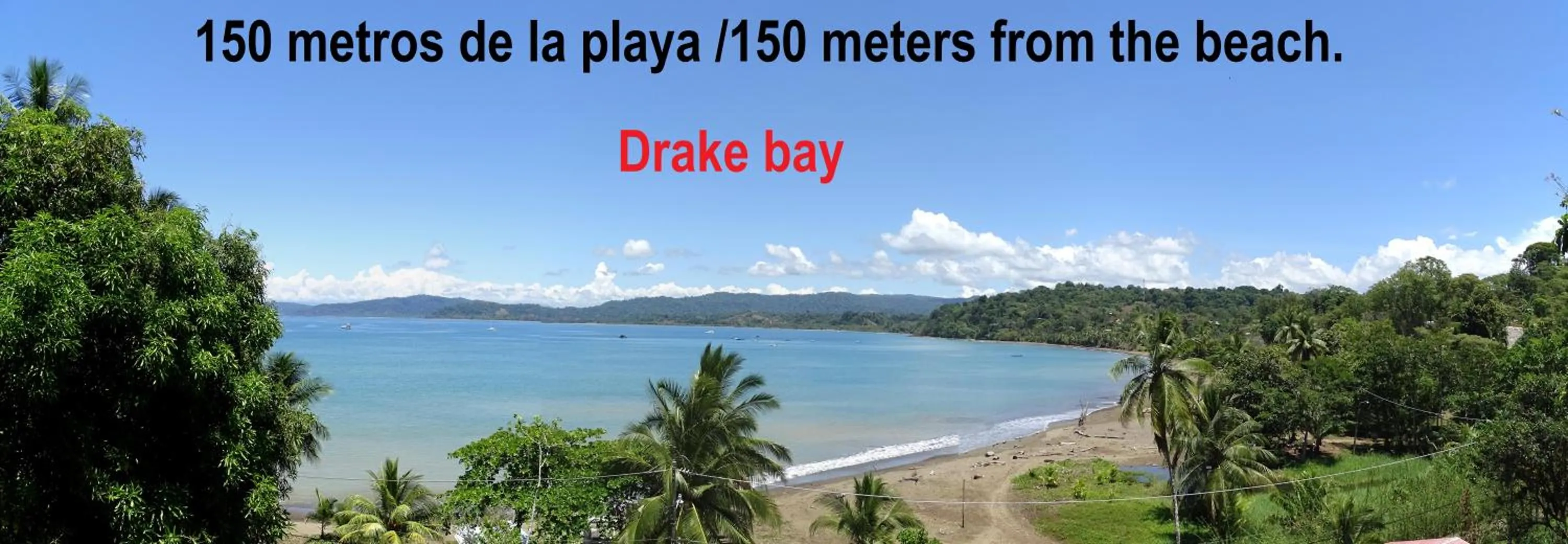 Beach in Hostel Osa Tucan Drake