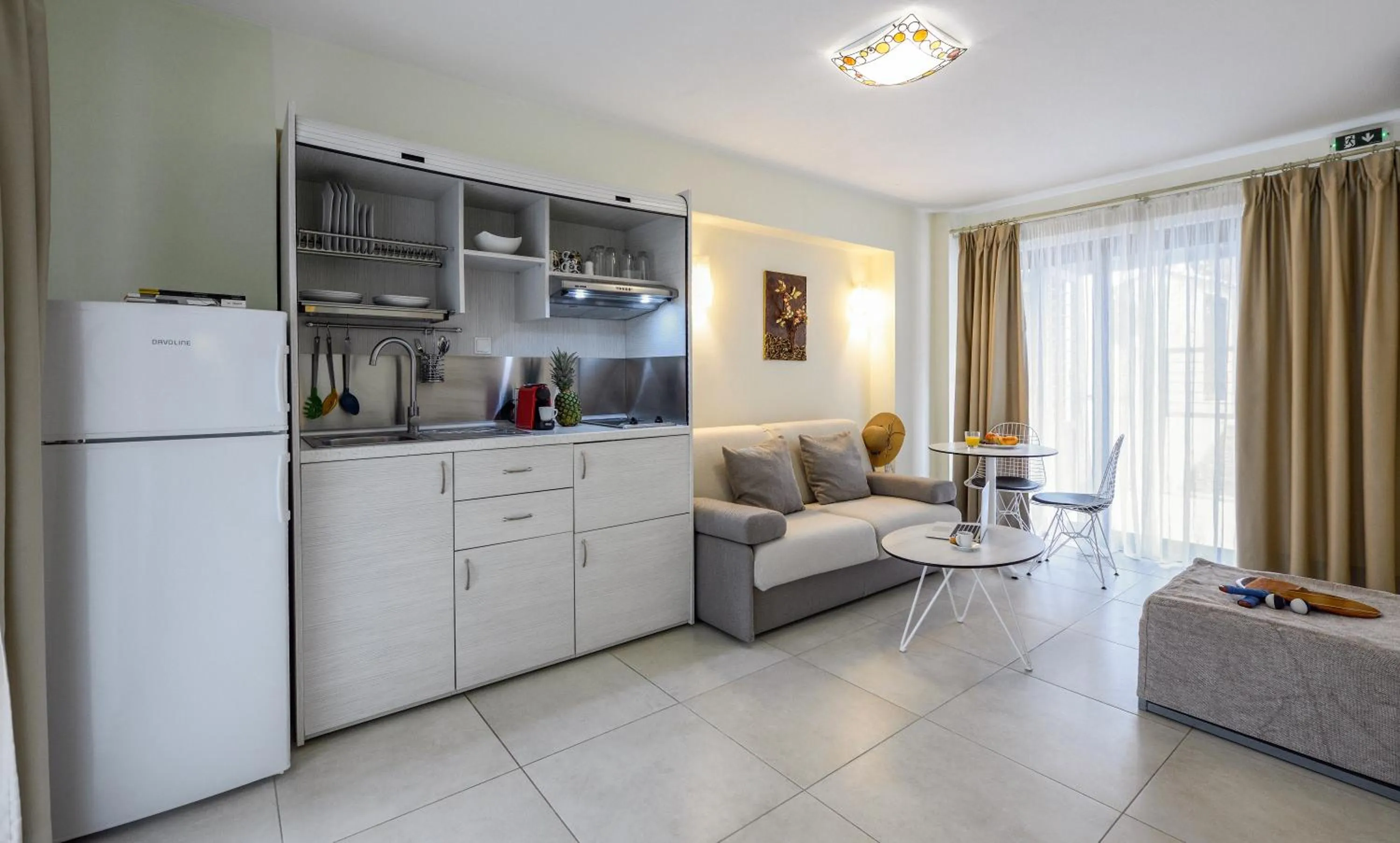 Kitchen or kitchenette in Elpiniki Luxury Apartments