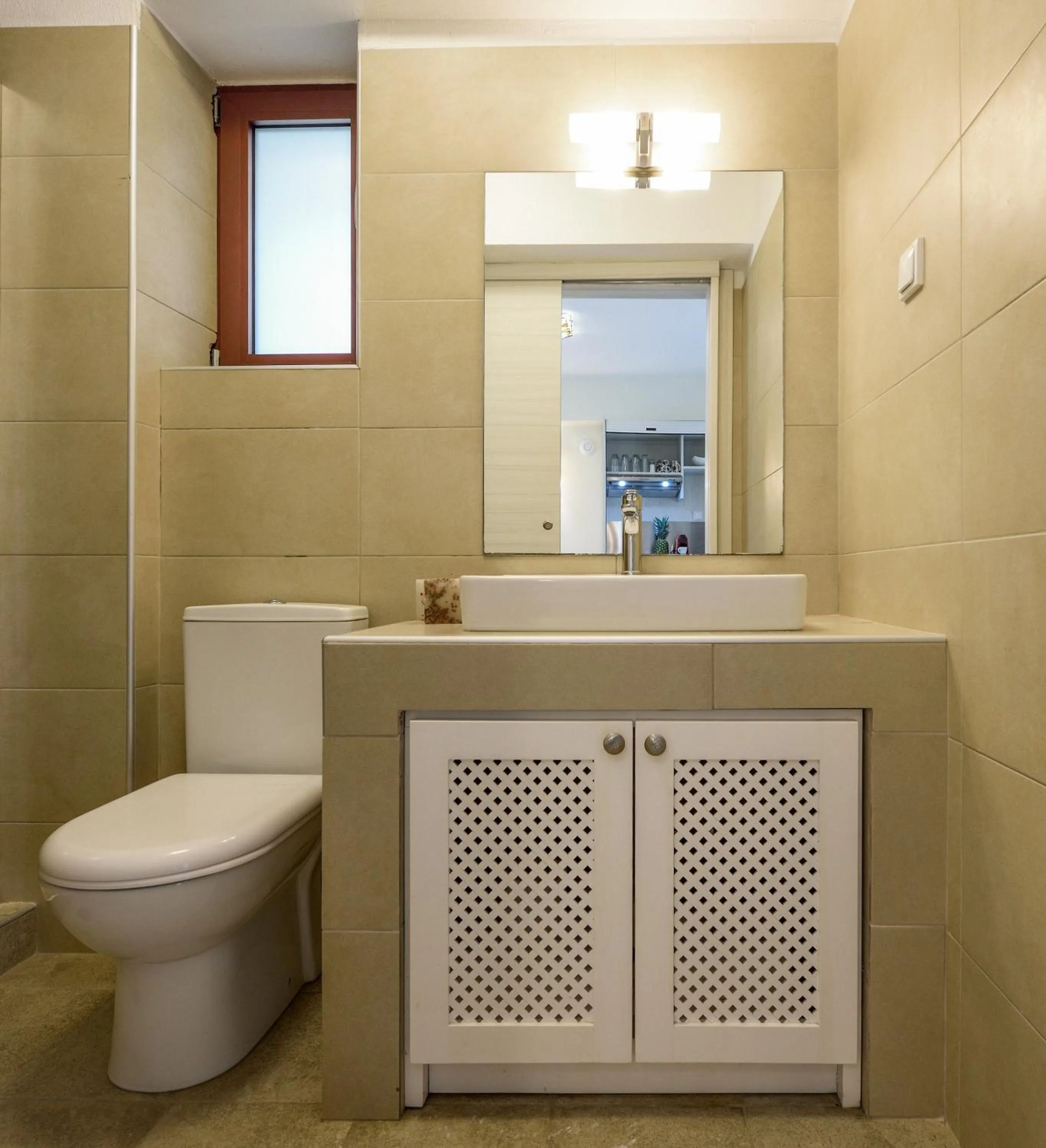 Bathroom in Elpiniki Luxury Apartments
