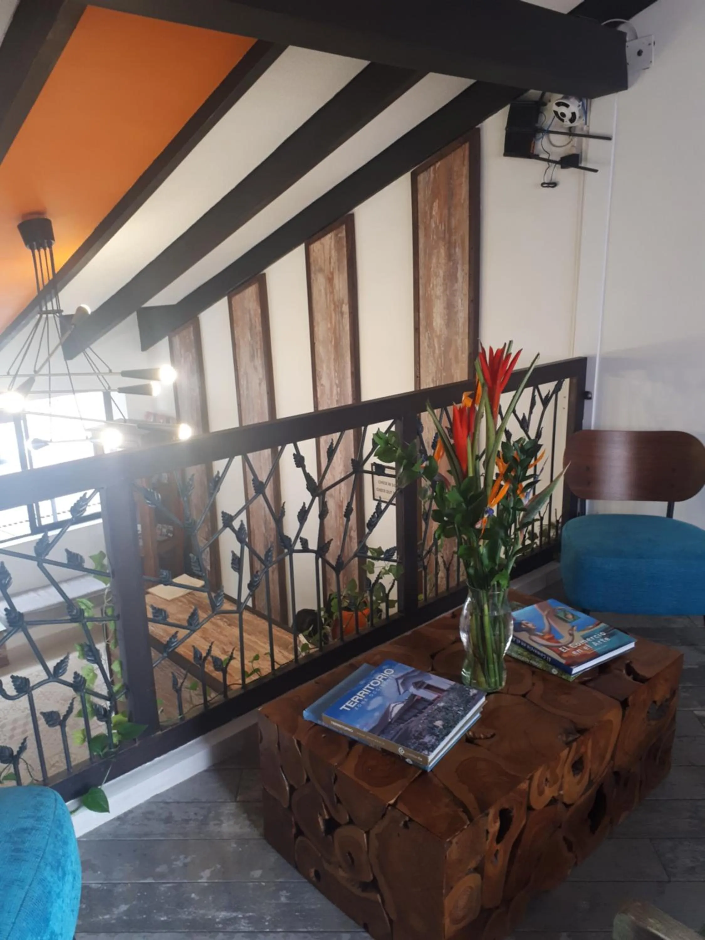 Seating area in Rivière Boutique Hotel