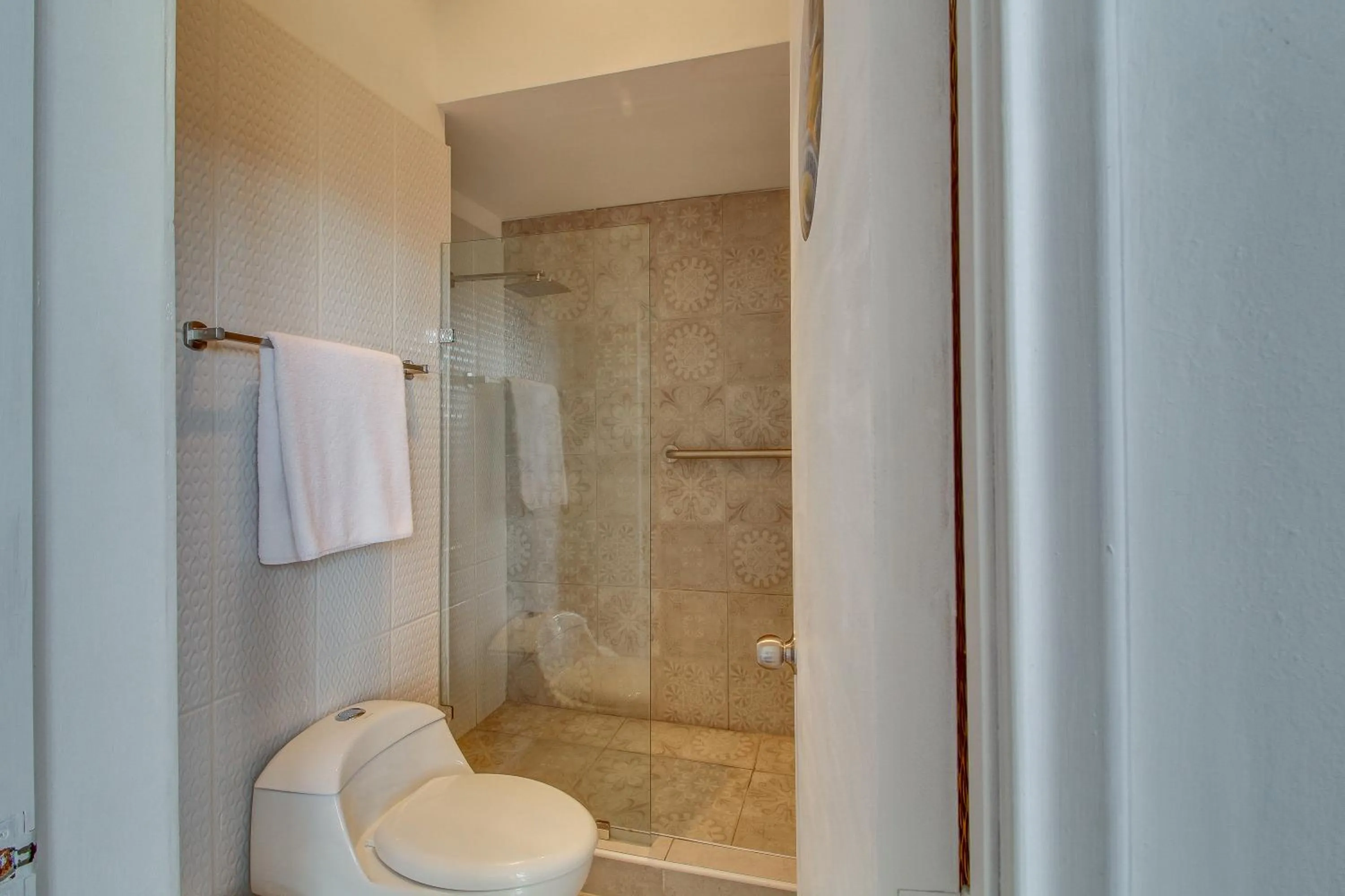Shower in Casa Puente Hotel Boutique