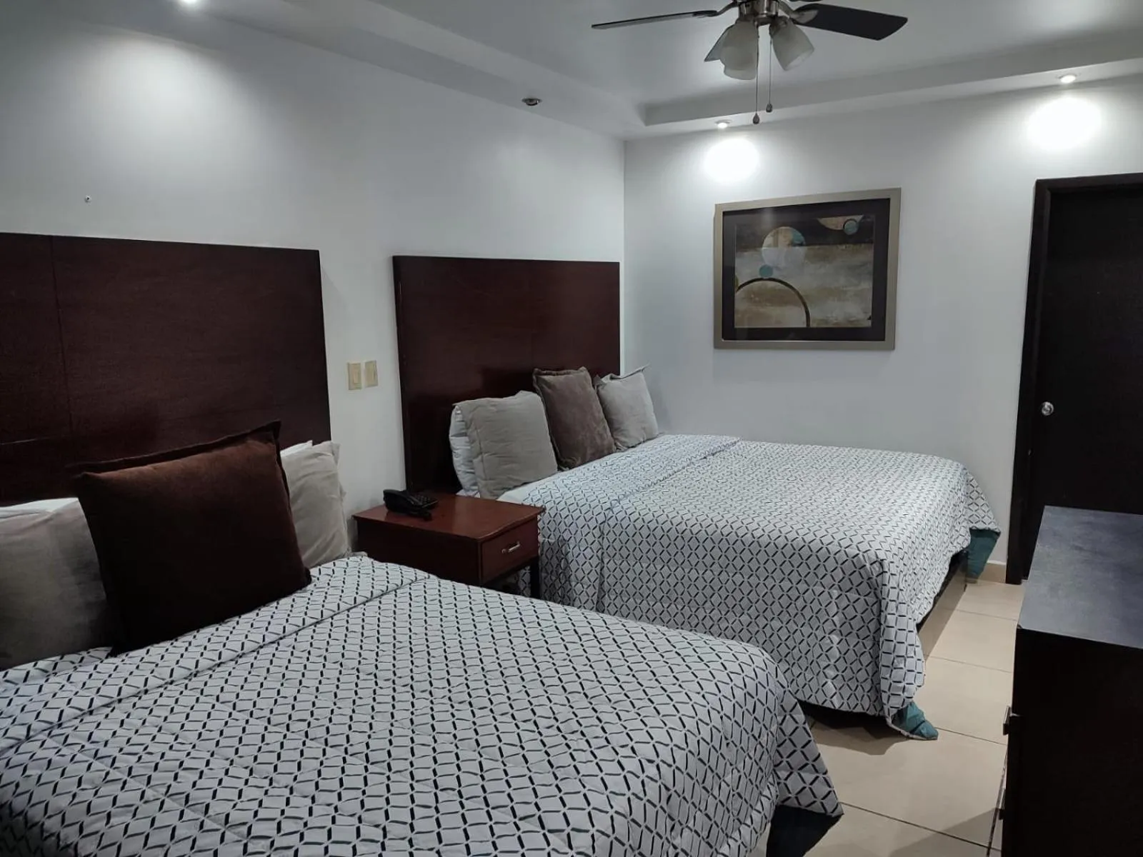 Bed in Hotel Don Quijote