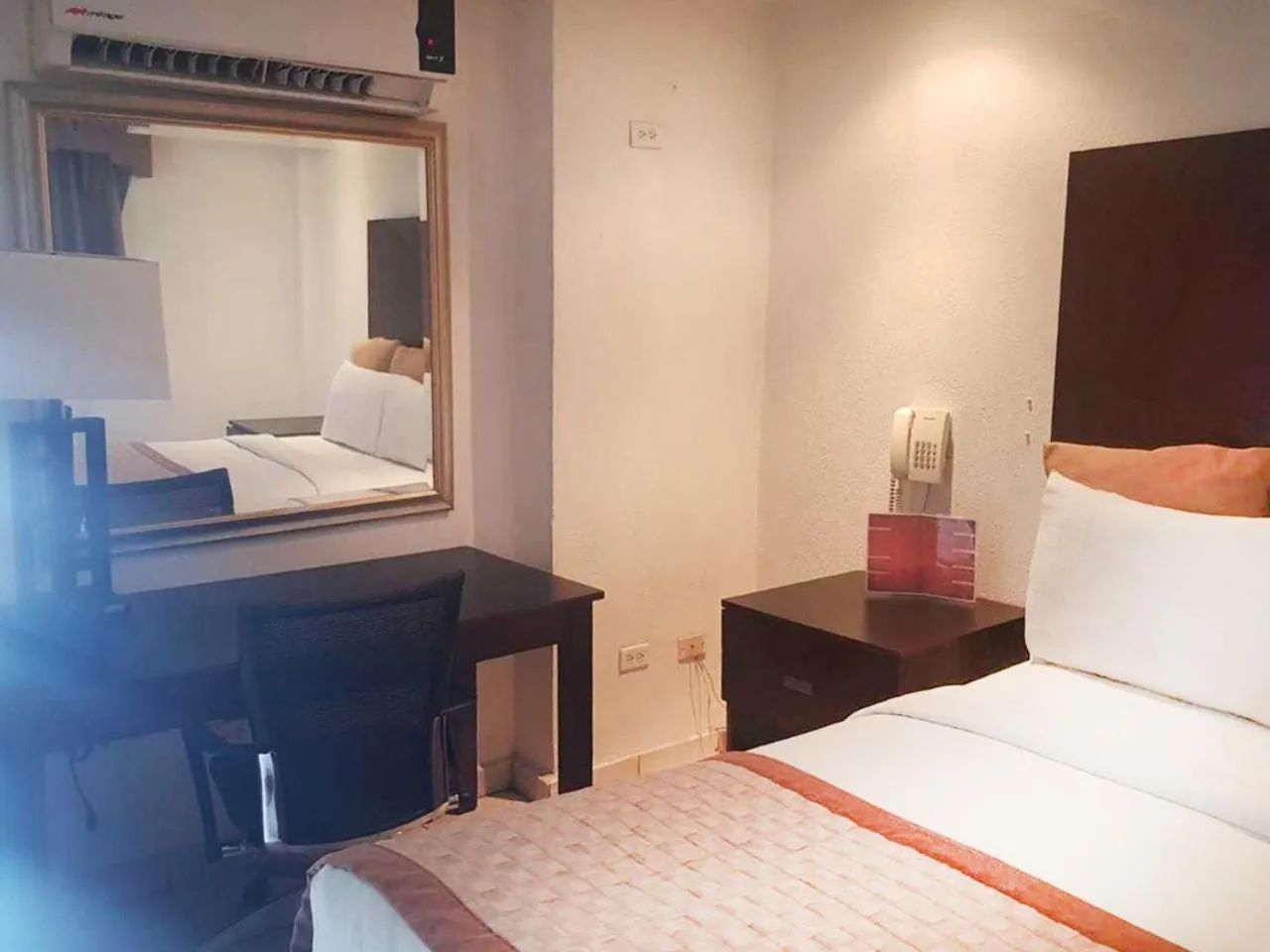 Bed in Hotel Don Quijote