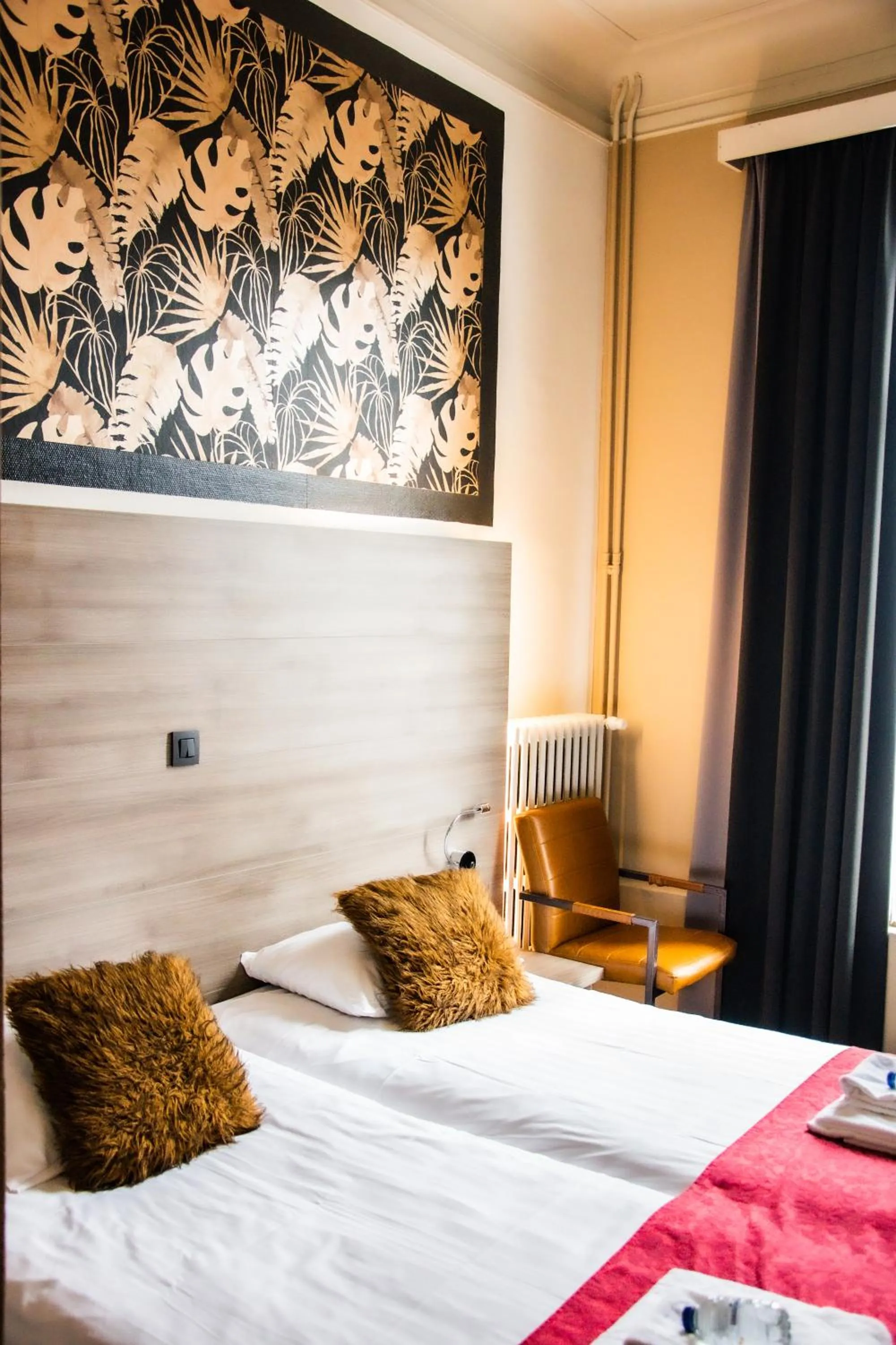 Bed in Hotel Industrie