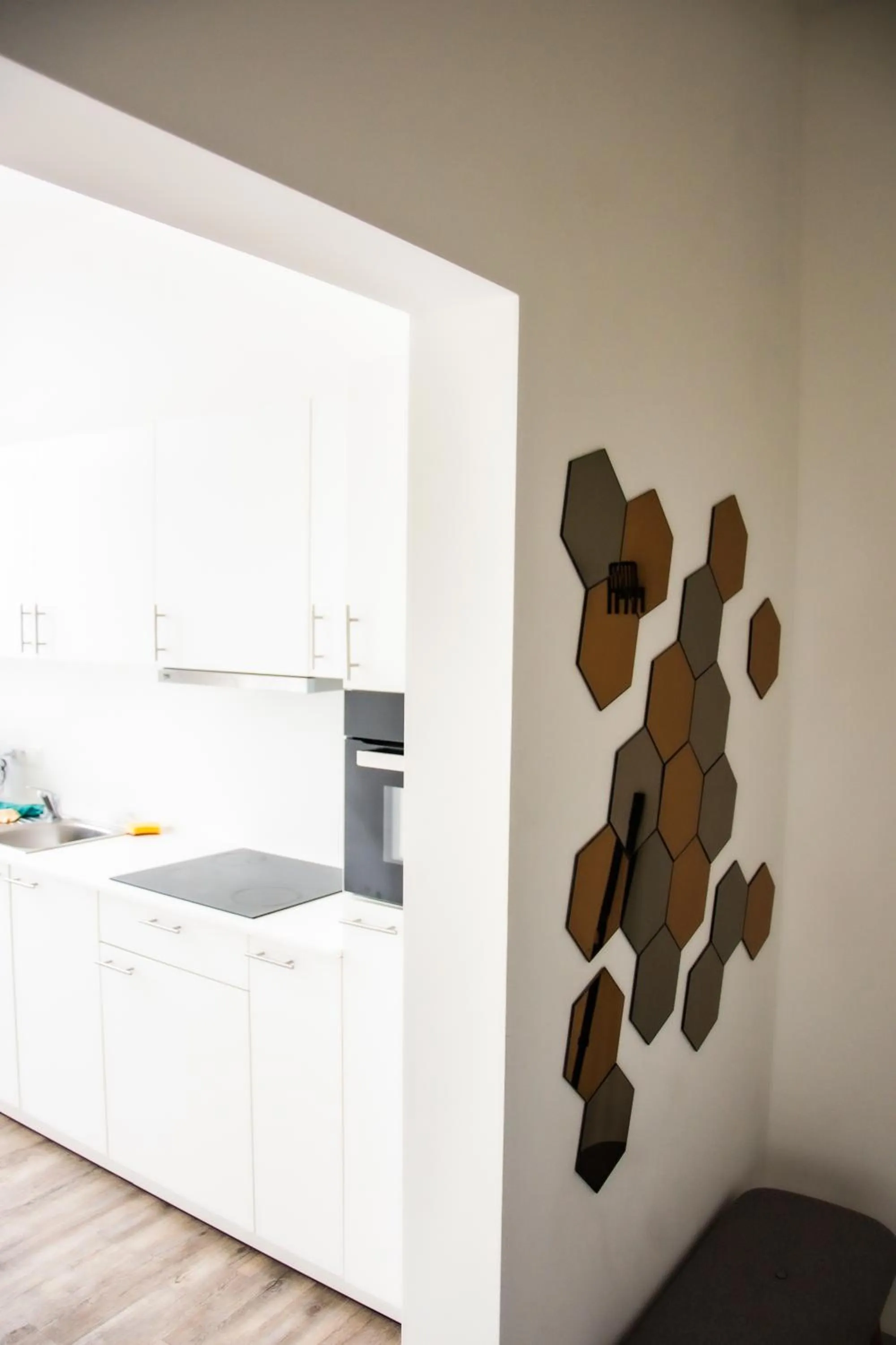 Kitchen or kitchenette in Hotel Industrie