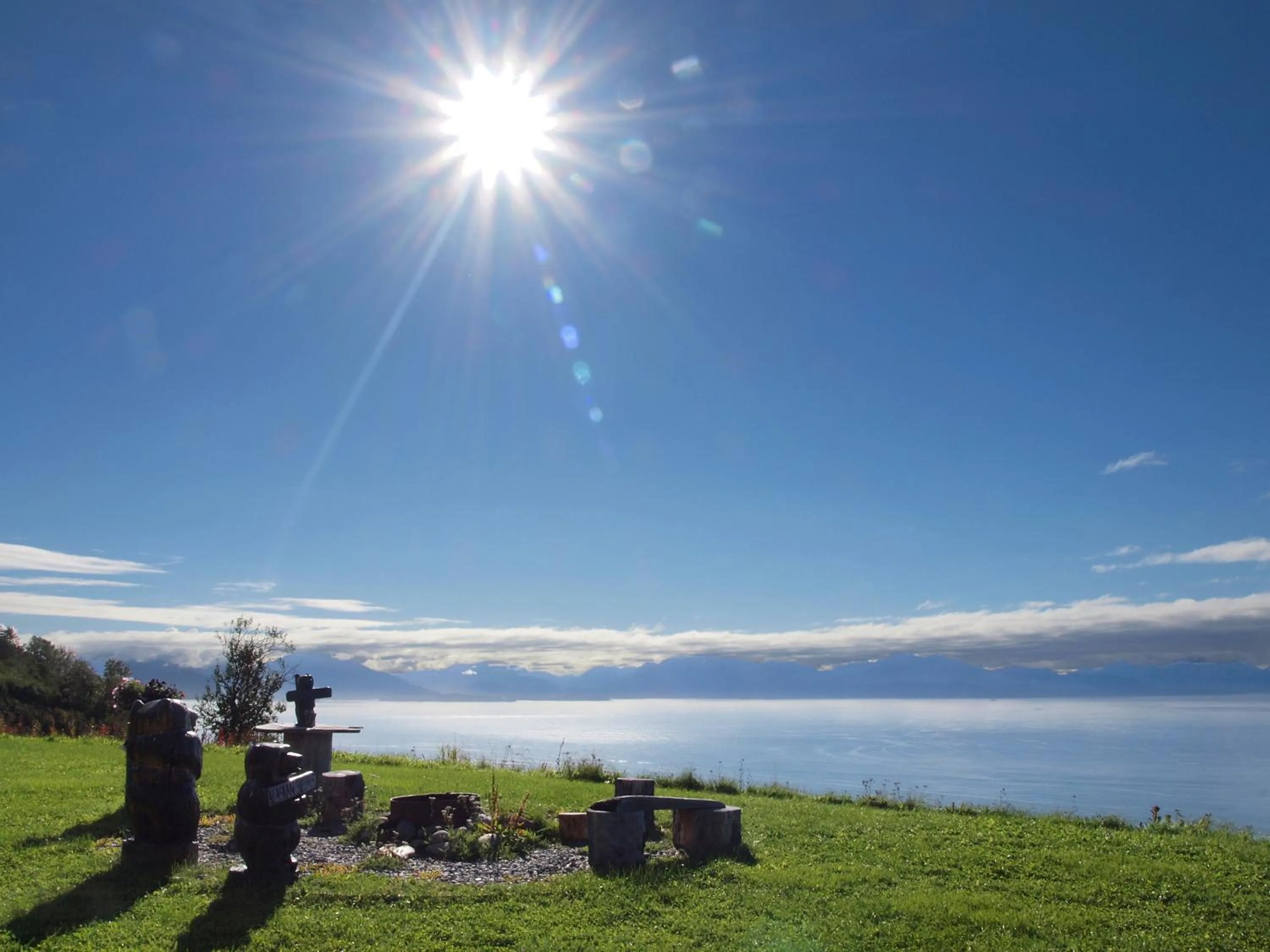 Mountain view in Alaskan Suites