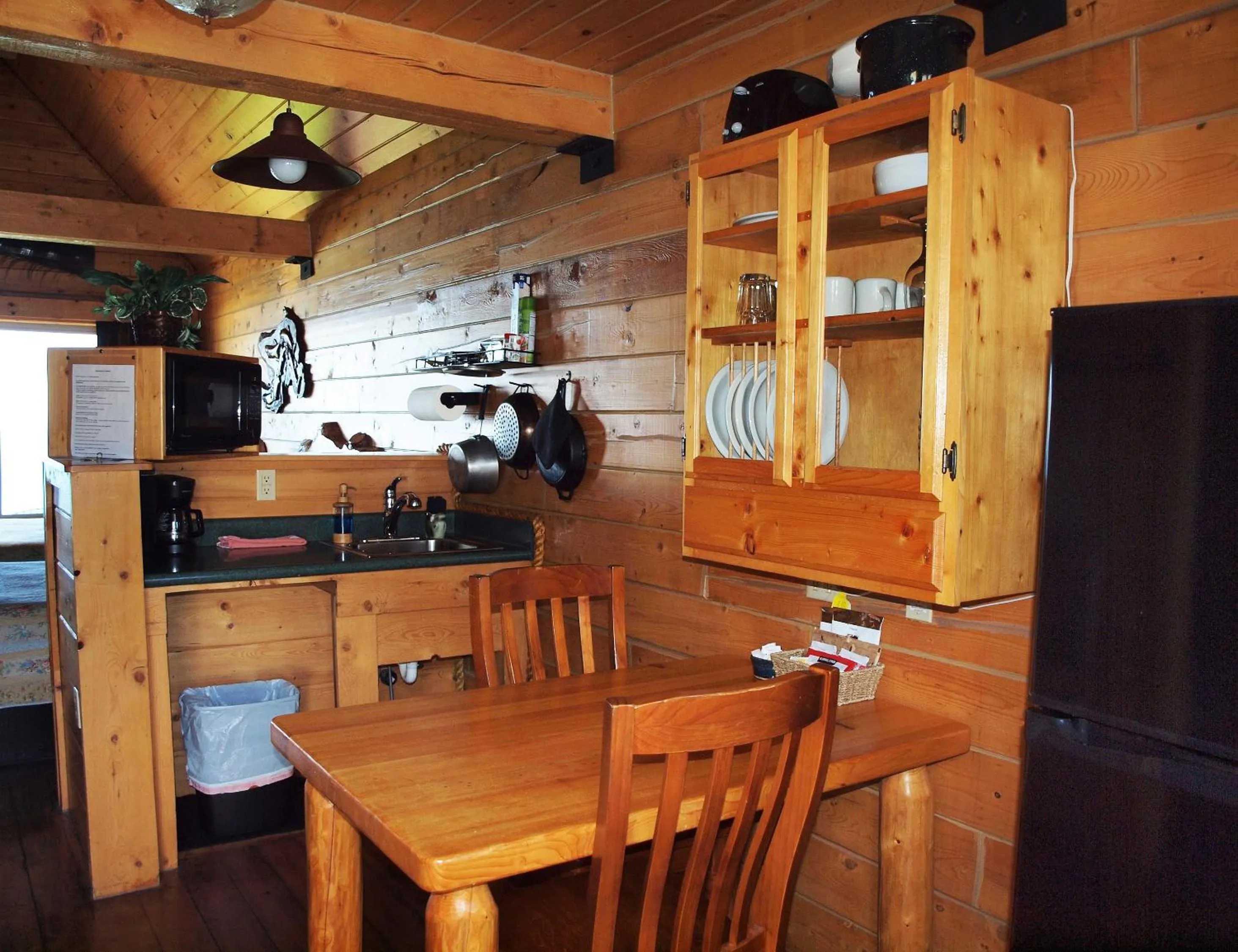 Kitchen or kitchenette in Alaskan Suites