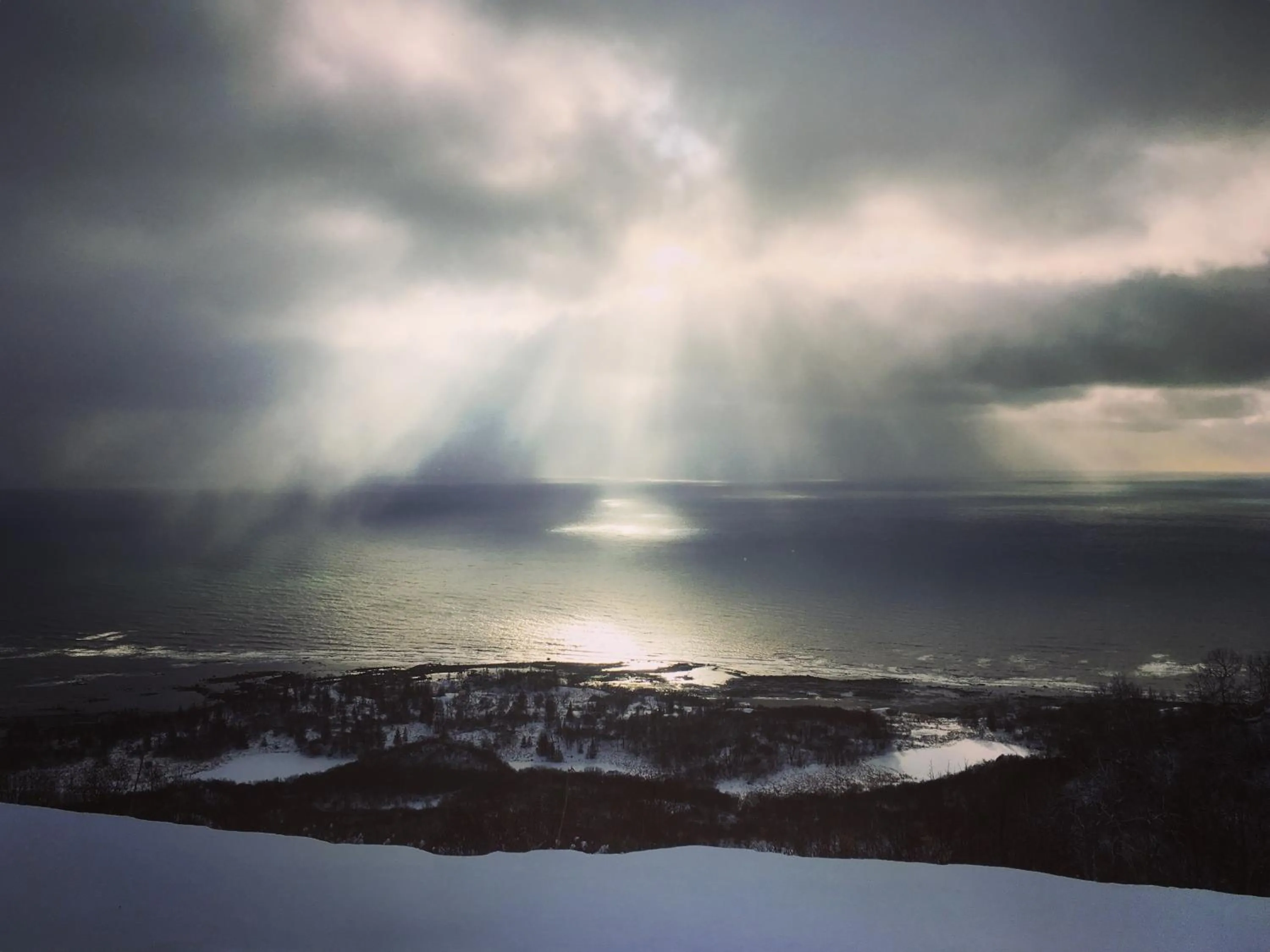 Mountain view in Alaskan Suites