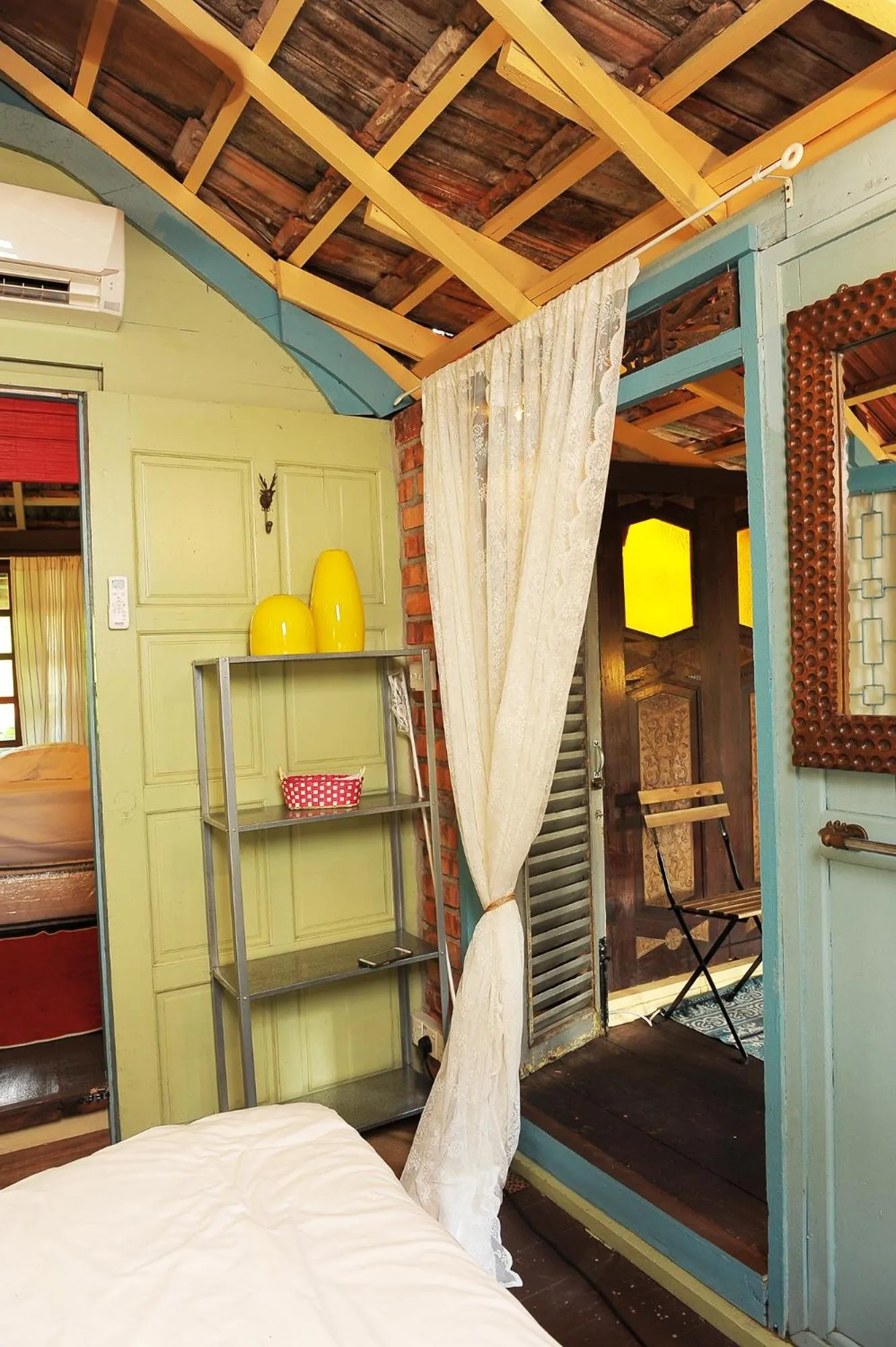 Balcony/Terrace, Bed in Classic Malay House in KL City Centre