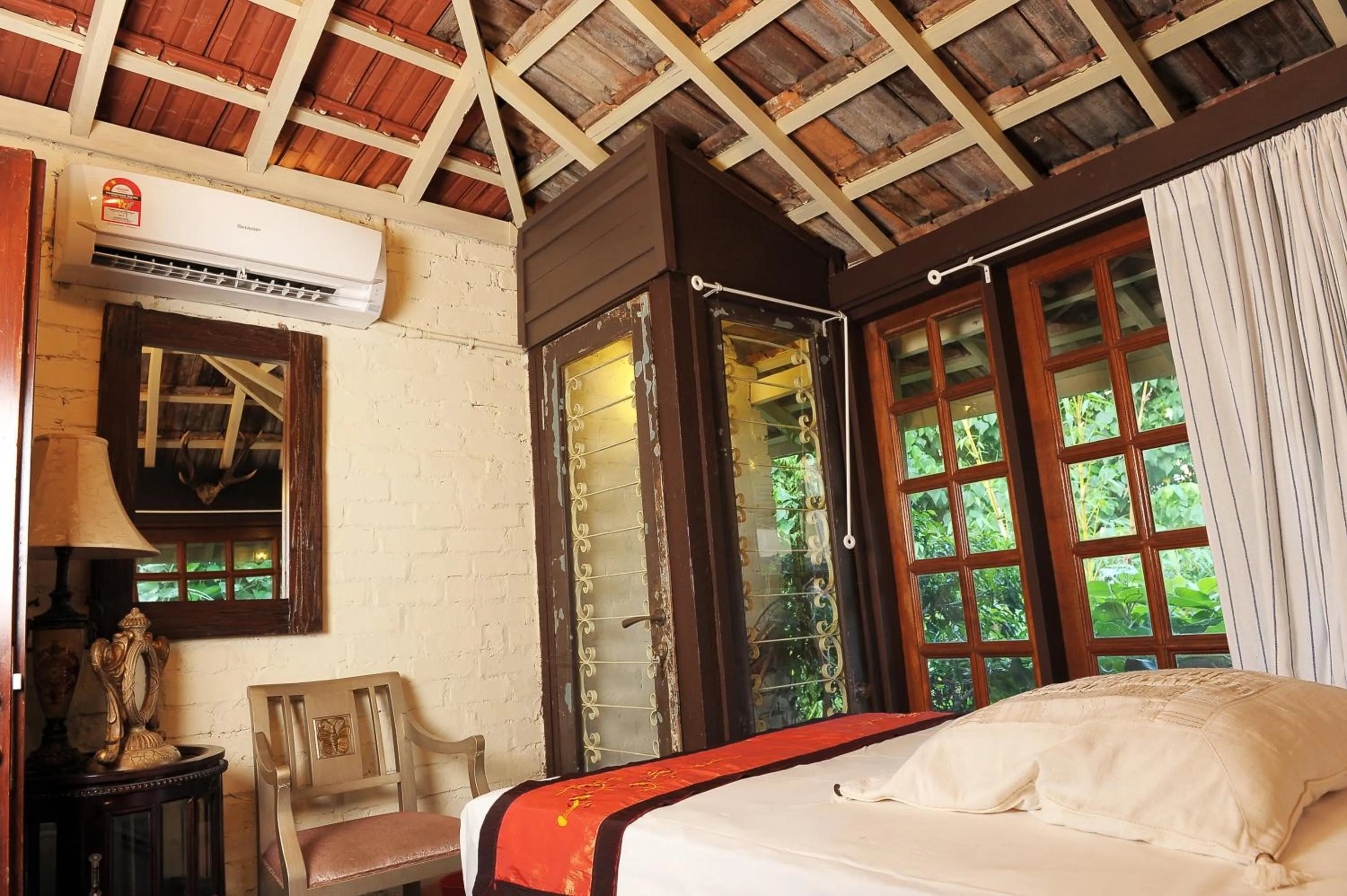 Bed in Classic Malay House in KL City Centre