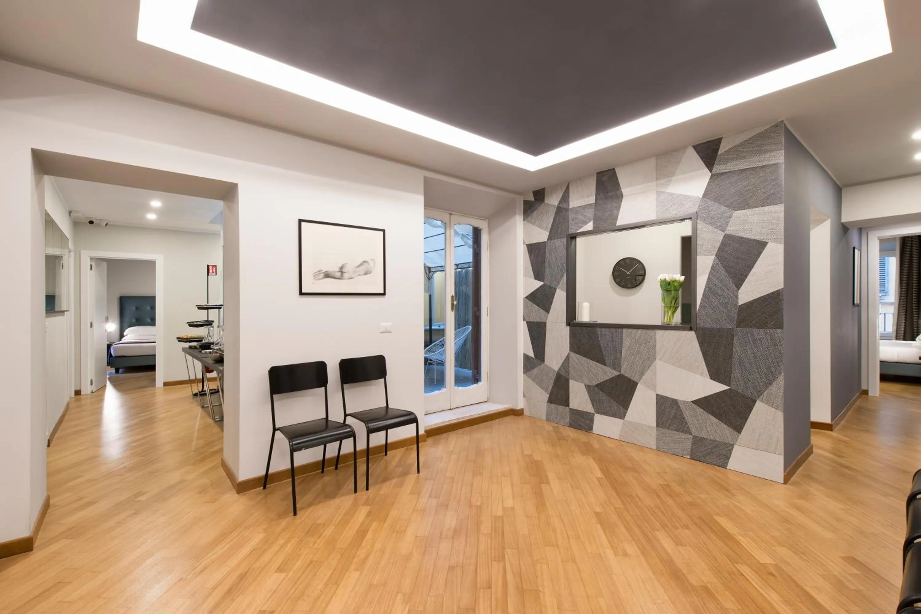 Patio in Vittoriano Suite