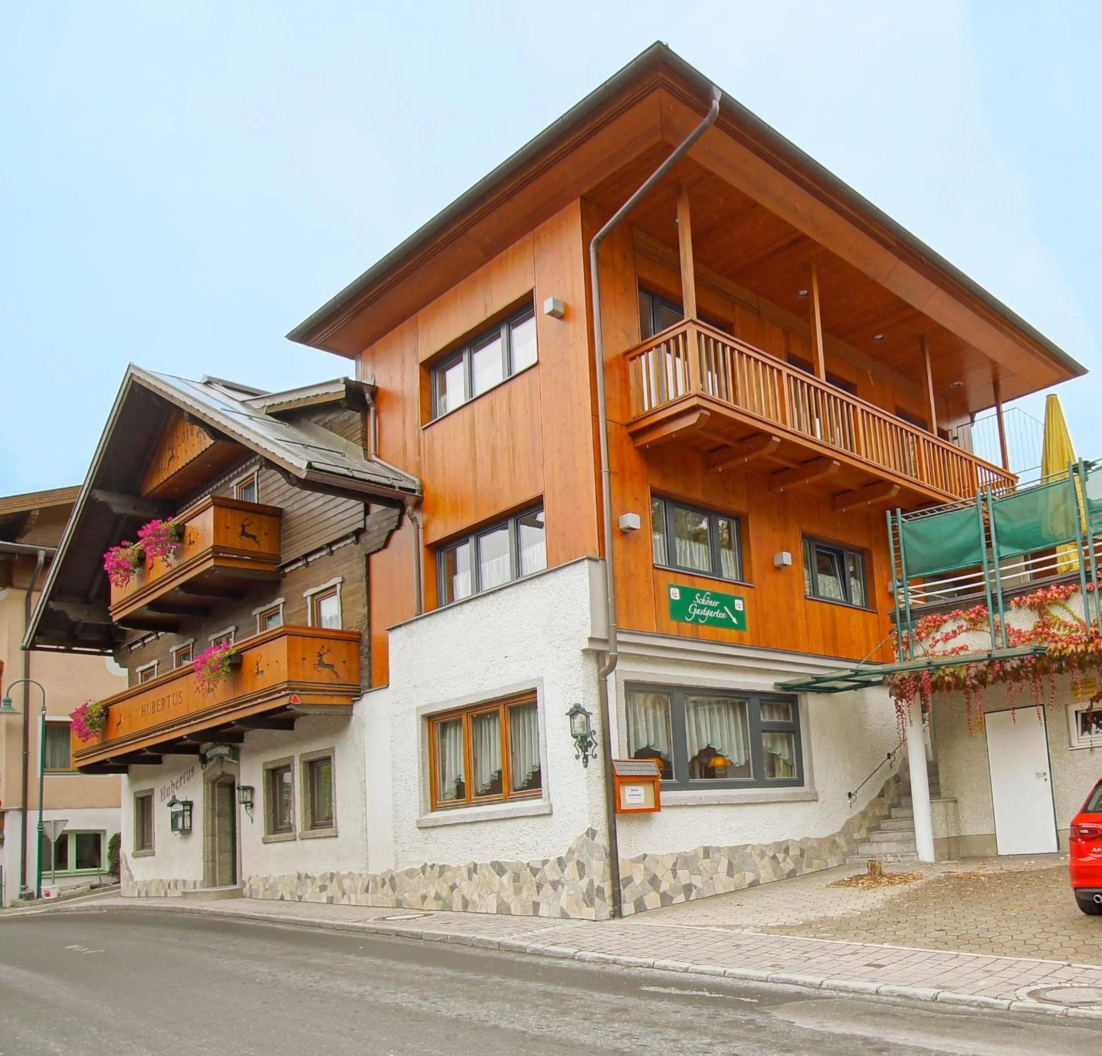 Bird's eye view in Haus Hubertus