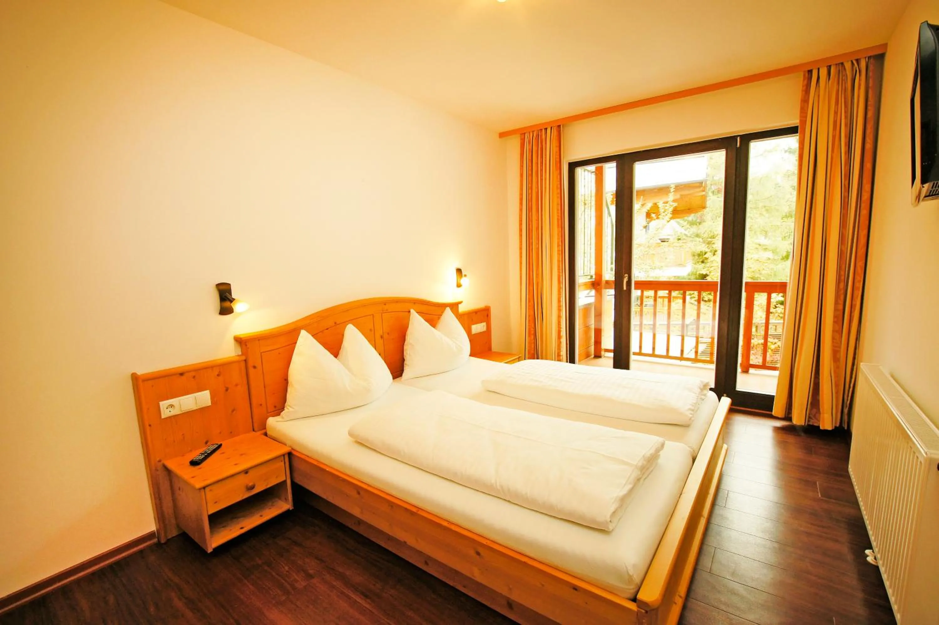 Bedroom, Bed in Haus Hubertus
