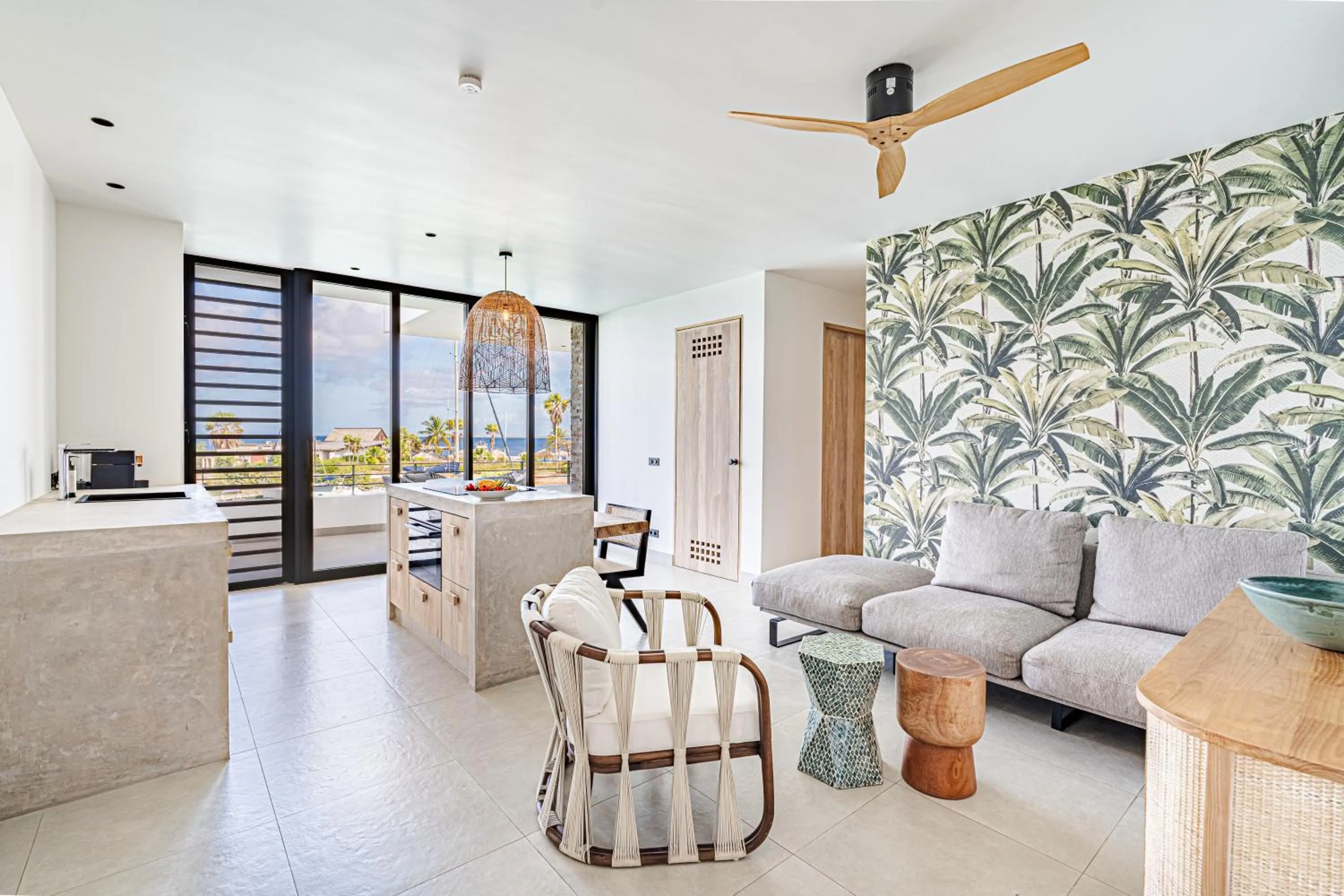 Seating area in Van der Valk Plaza Beach & Dive Resort Bonaire - ALL INCLUSIVE