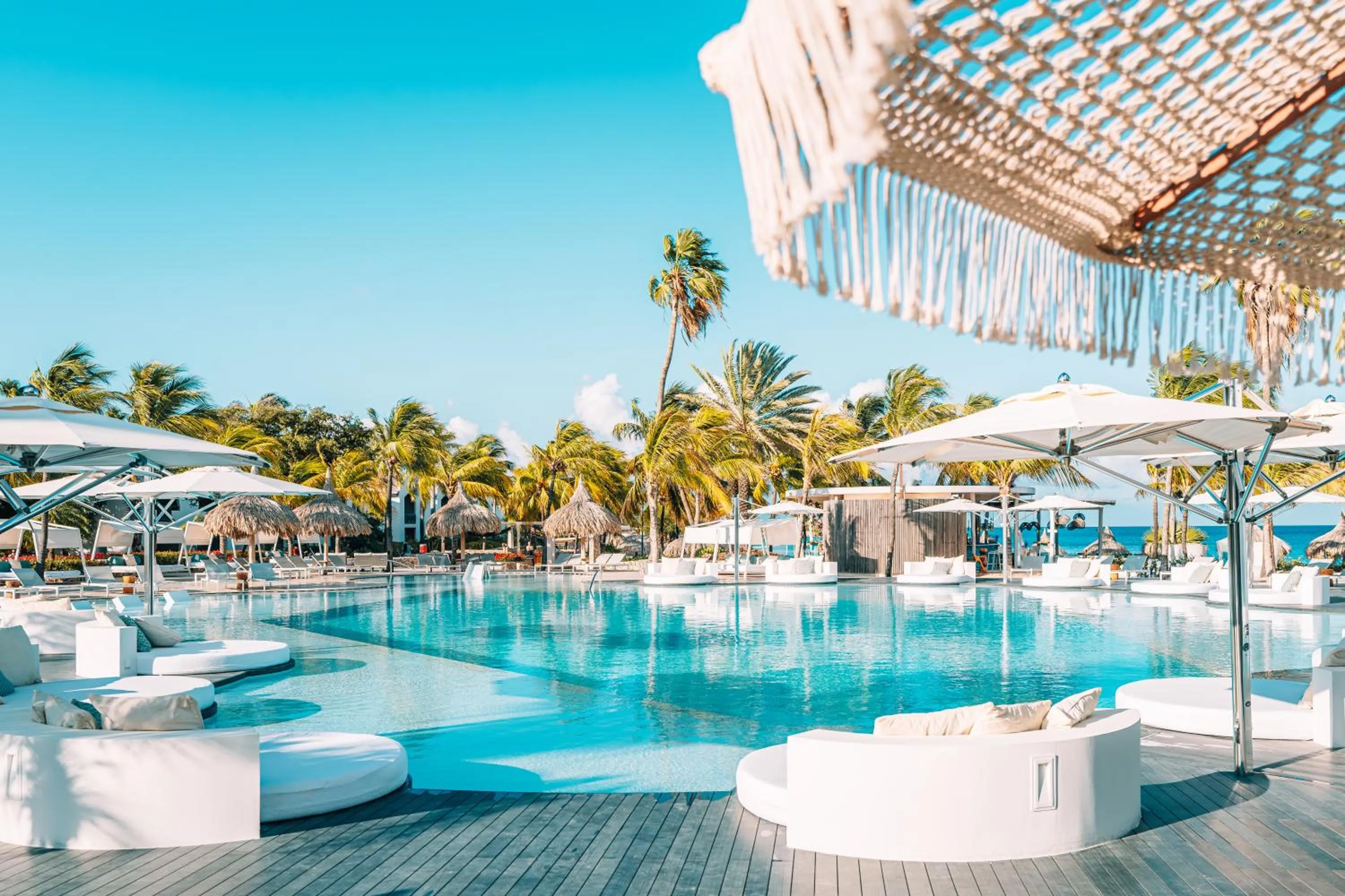 Swimming pool in Van der Valk Plaza Beach & Dive Resort Bonaire - ALL INCLUSIVE