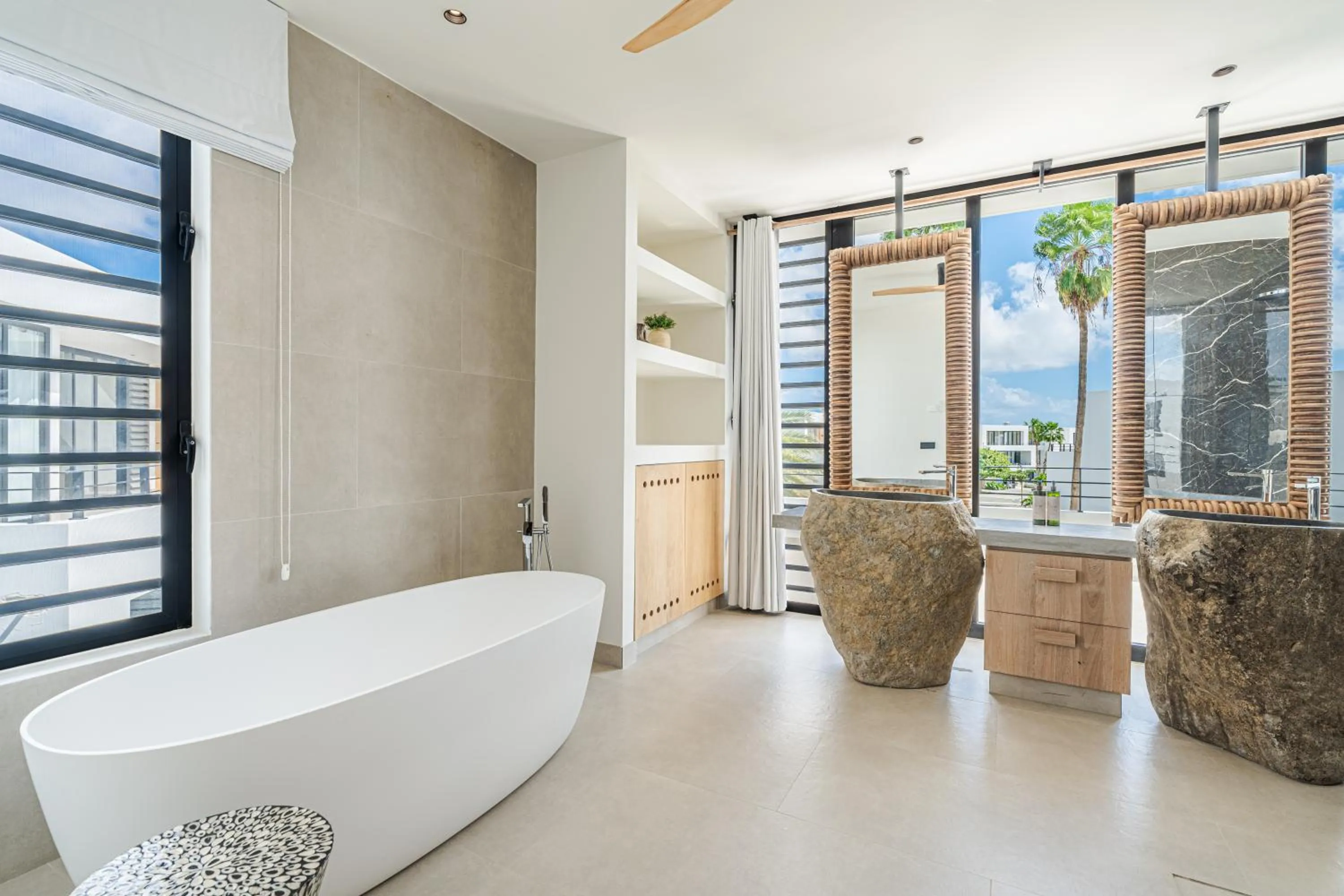 Bathroom in Van der Valk Plaza Beach & Dive Resort Bonaire - ALL INCLUSIVE