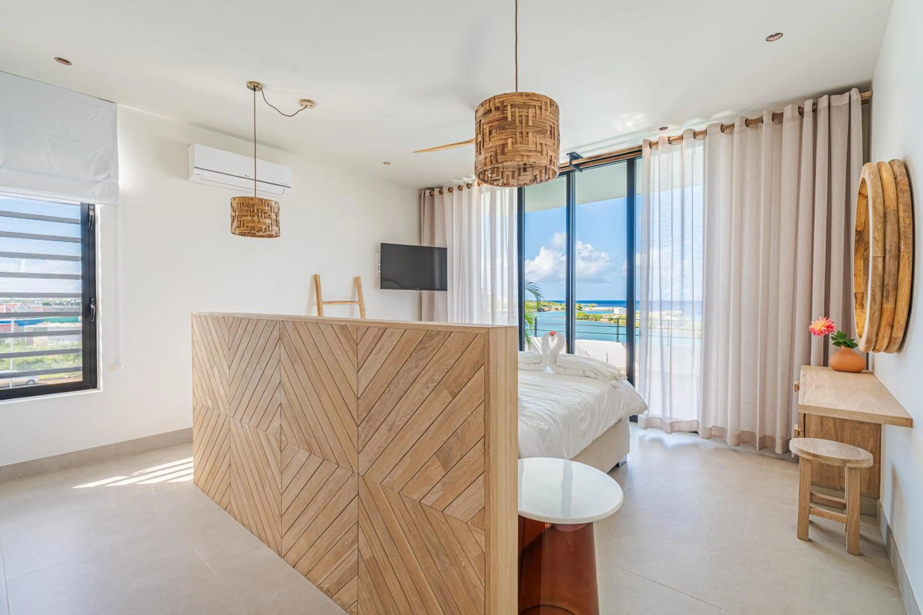 Bedroom in Van der Valk Plaza Beach & Dive Resort Bonaire - ALL INCLUSIVE