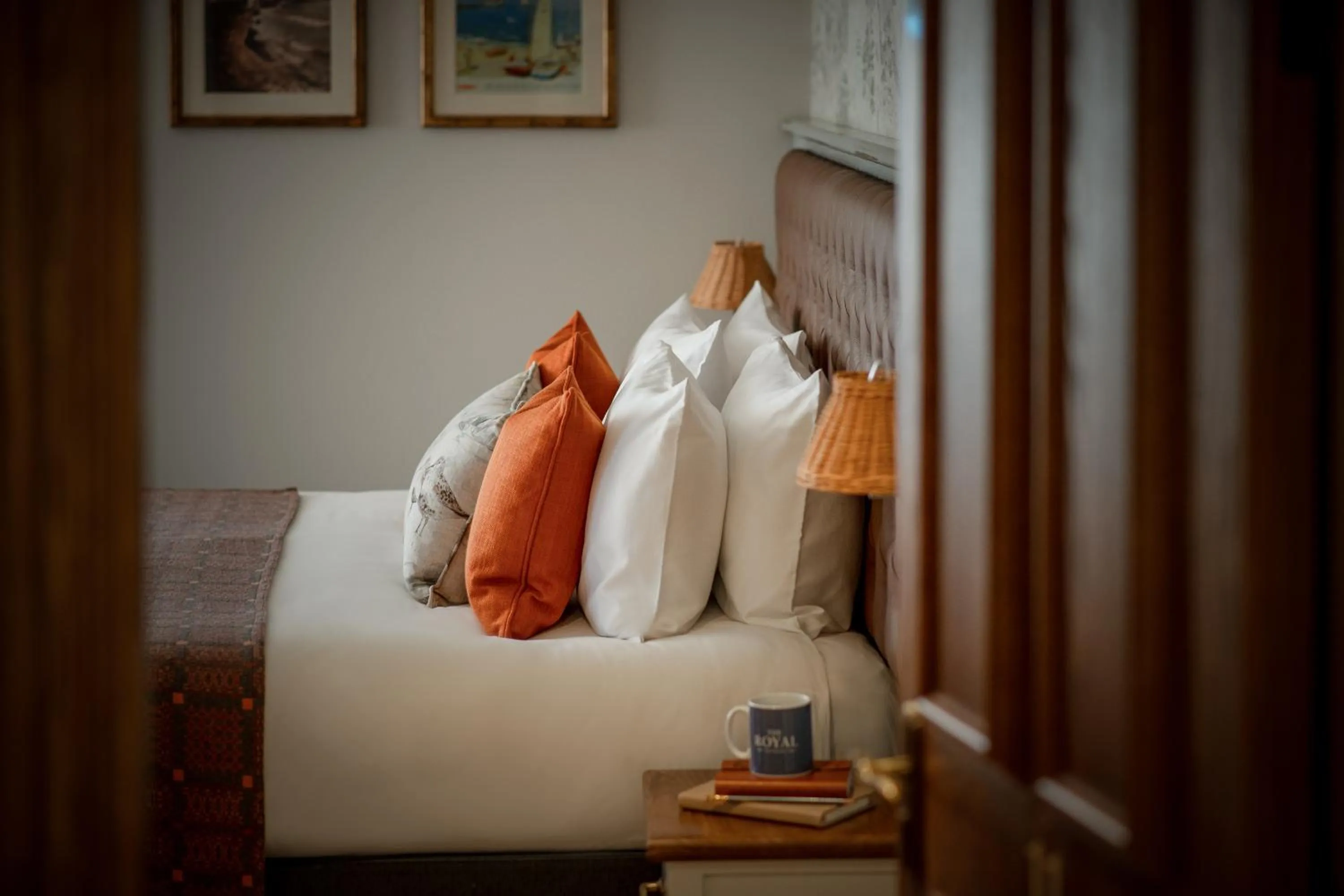 Bed in The Royal Heysham