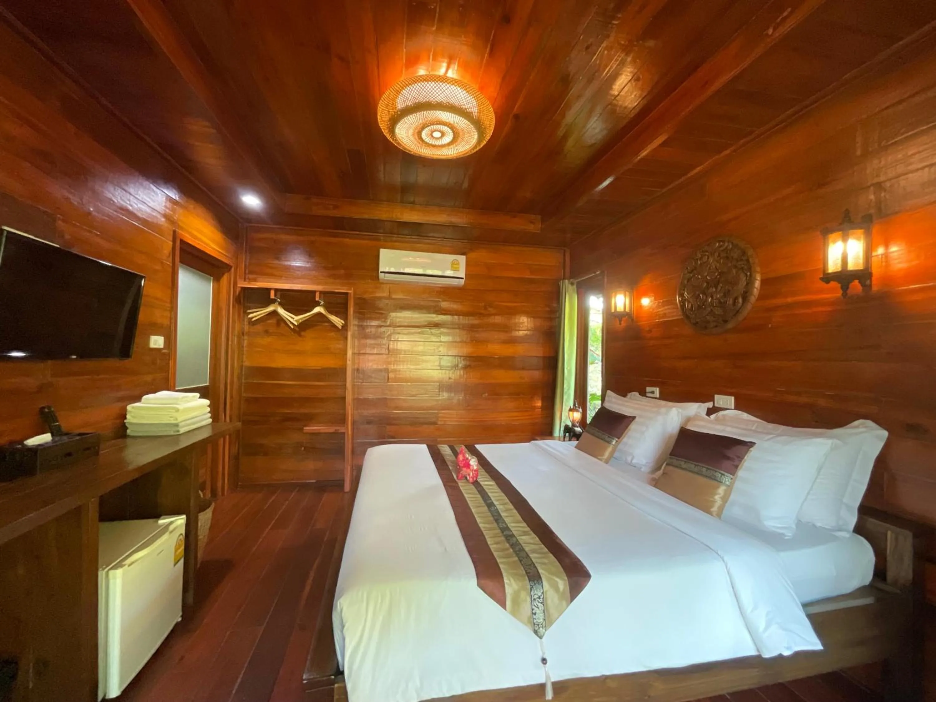 Bed in Siam Lanta Resort - SHA Extra Plus