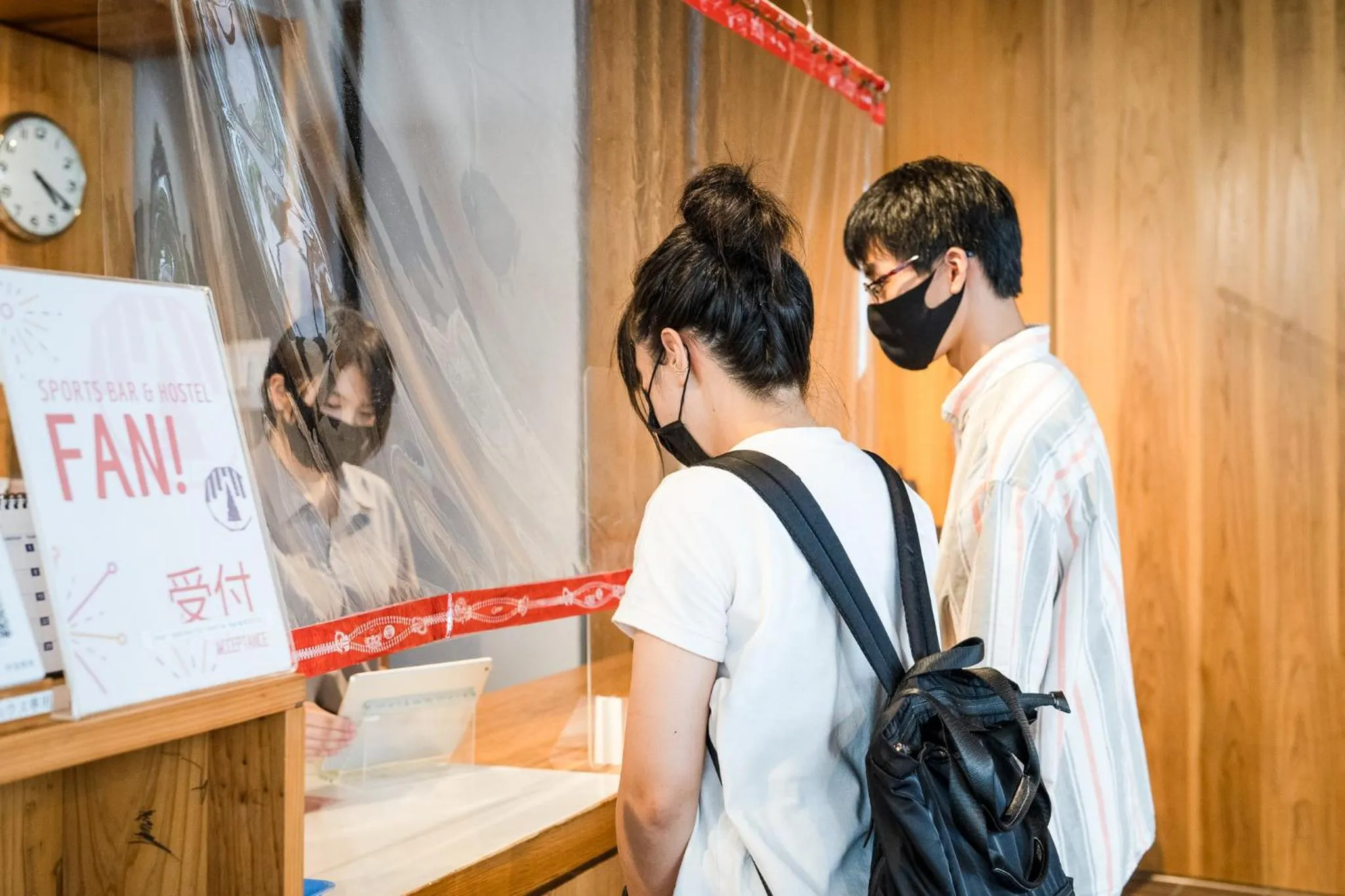 Lobby or reception in fan! ABURATSU