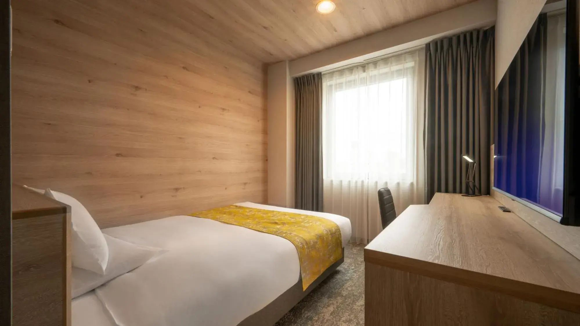 Bed in JR-East Hotel Mets Fukushima Bed in JR-East Hotel Mets Fukushima