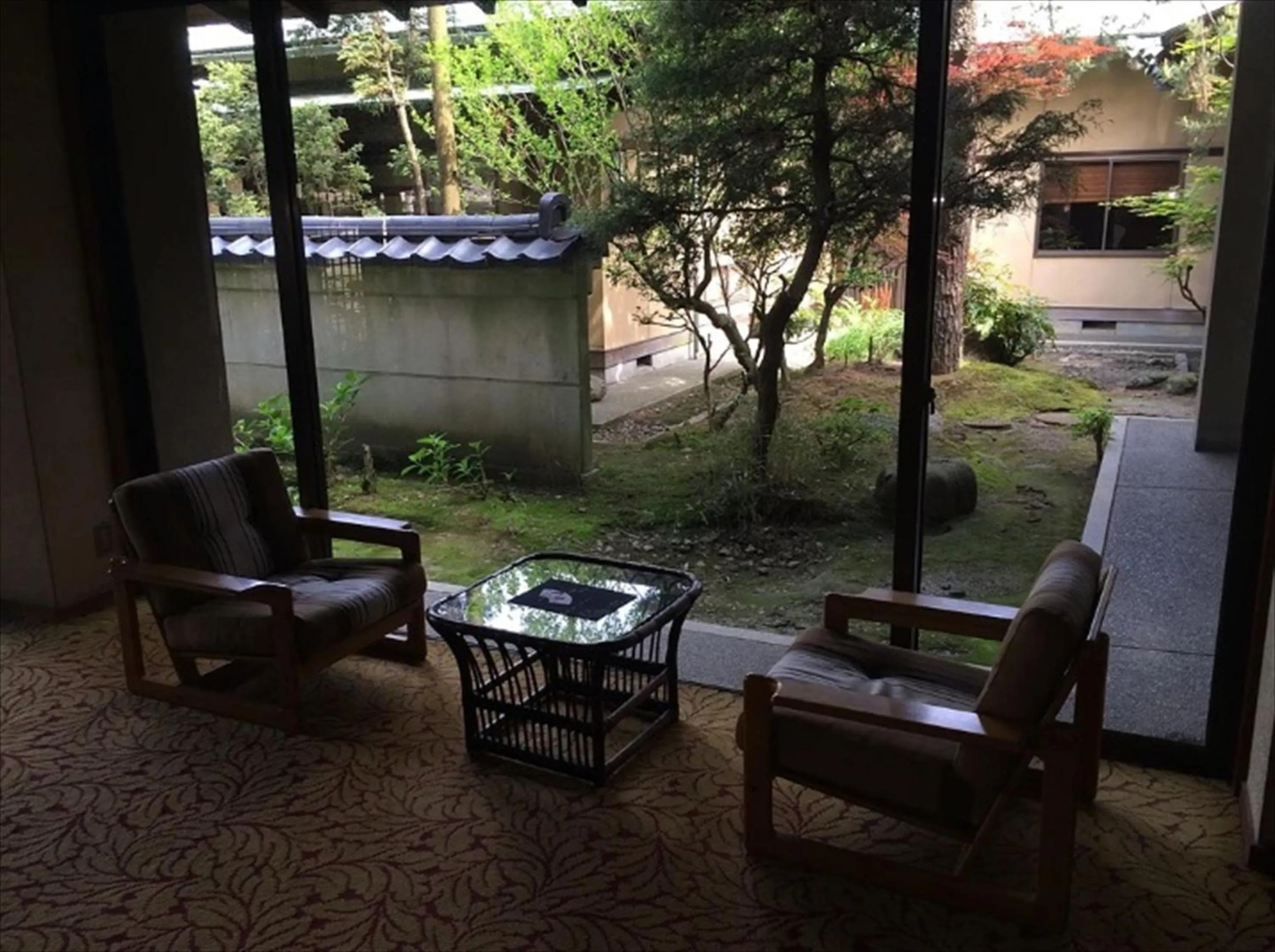 Garden in Ryokan Karasawa