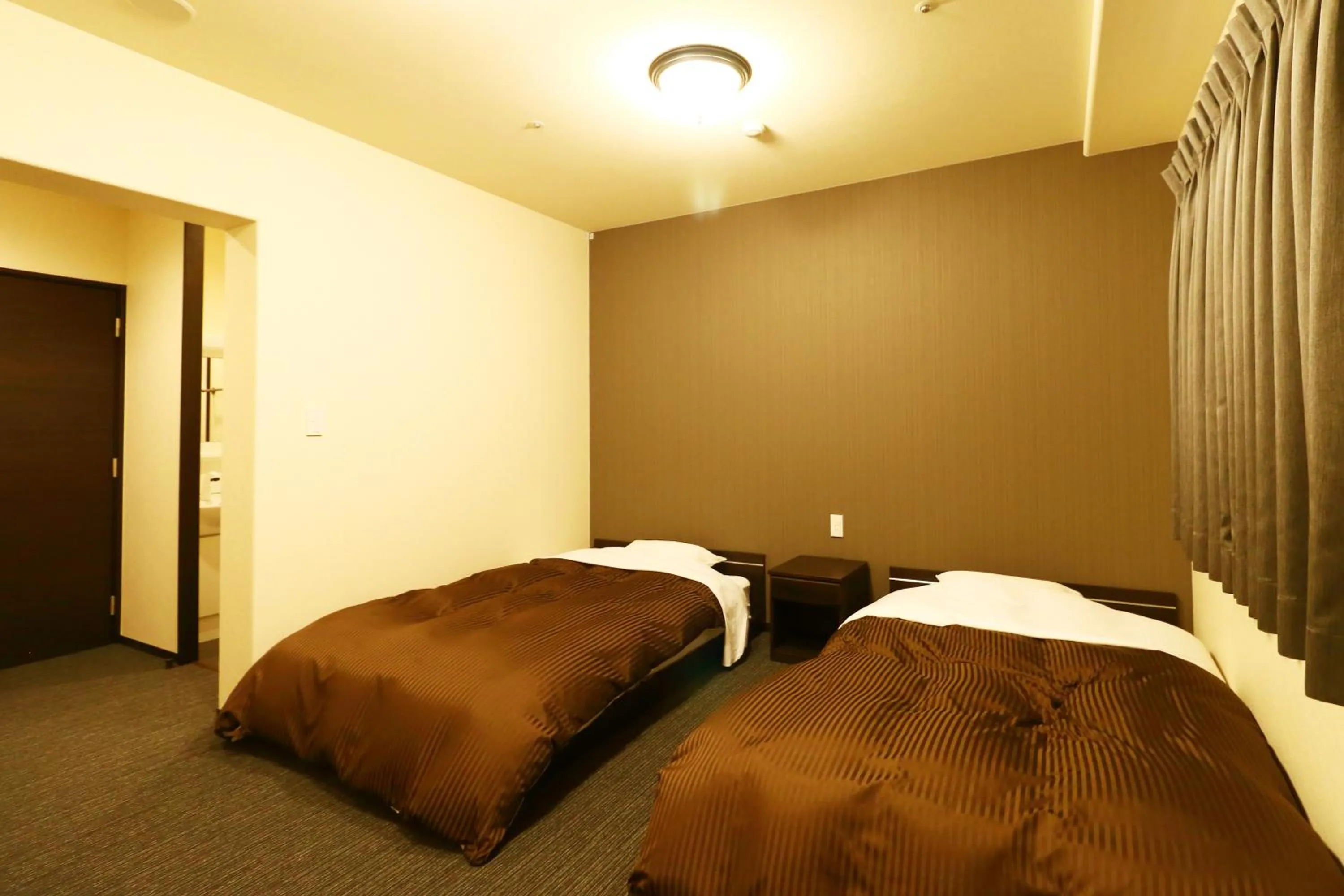 Bed in Ryokan Karasawa