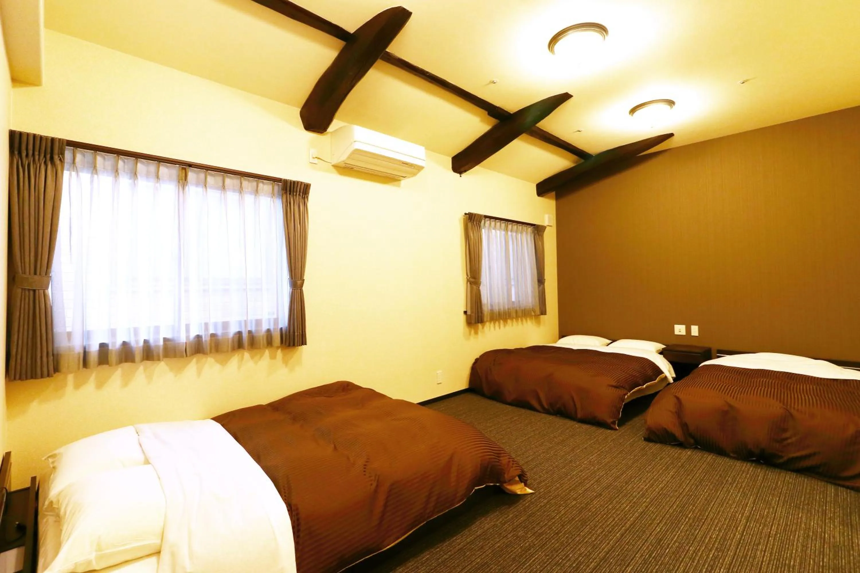 Bed in Ryokan Karasawa