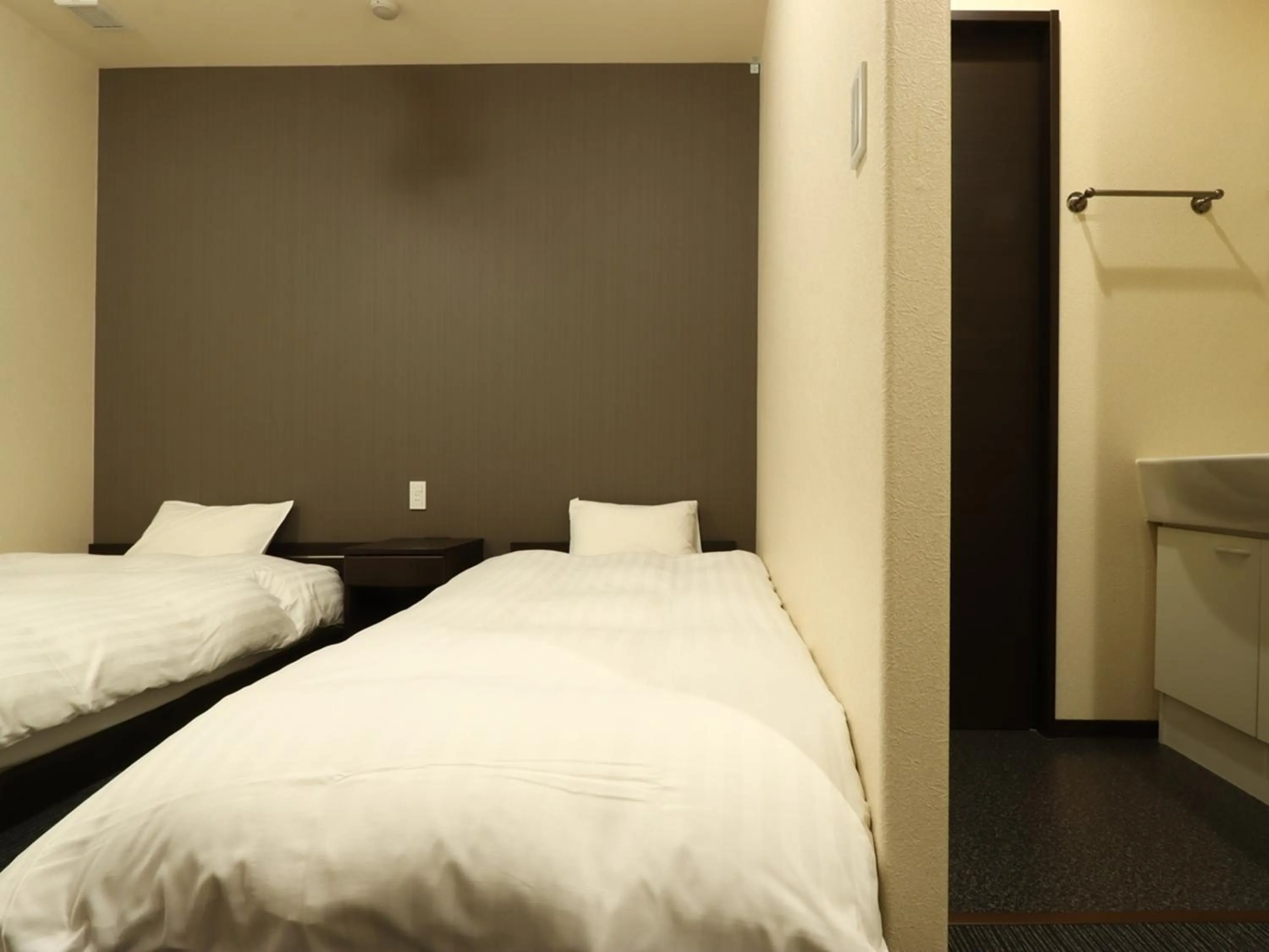 Bed in Ryokan Karasawa