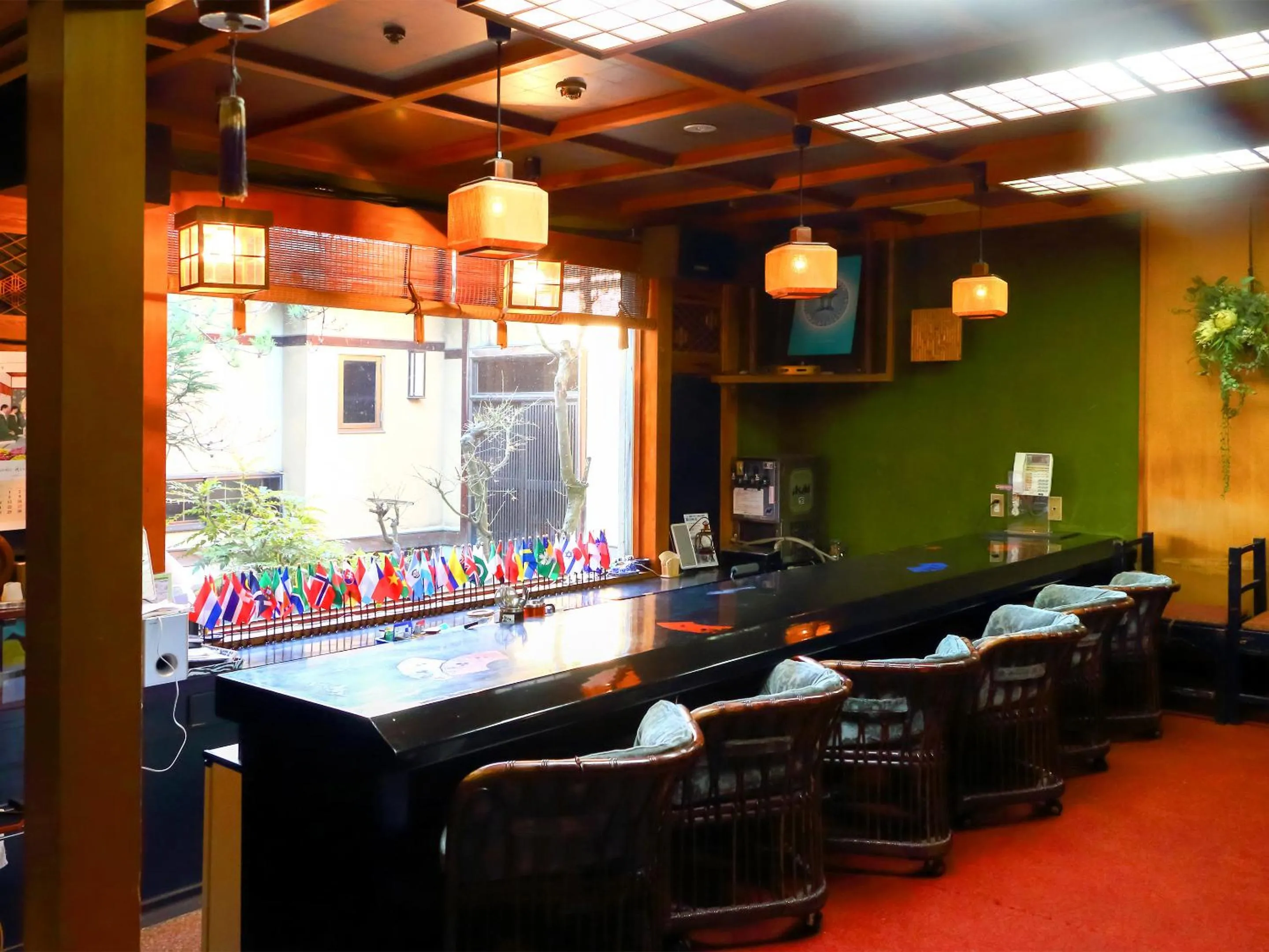 Lounge or bar in Ryokan Karasawa