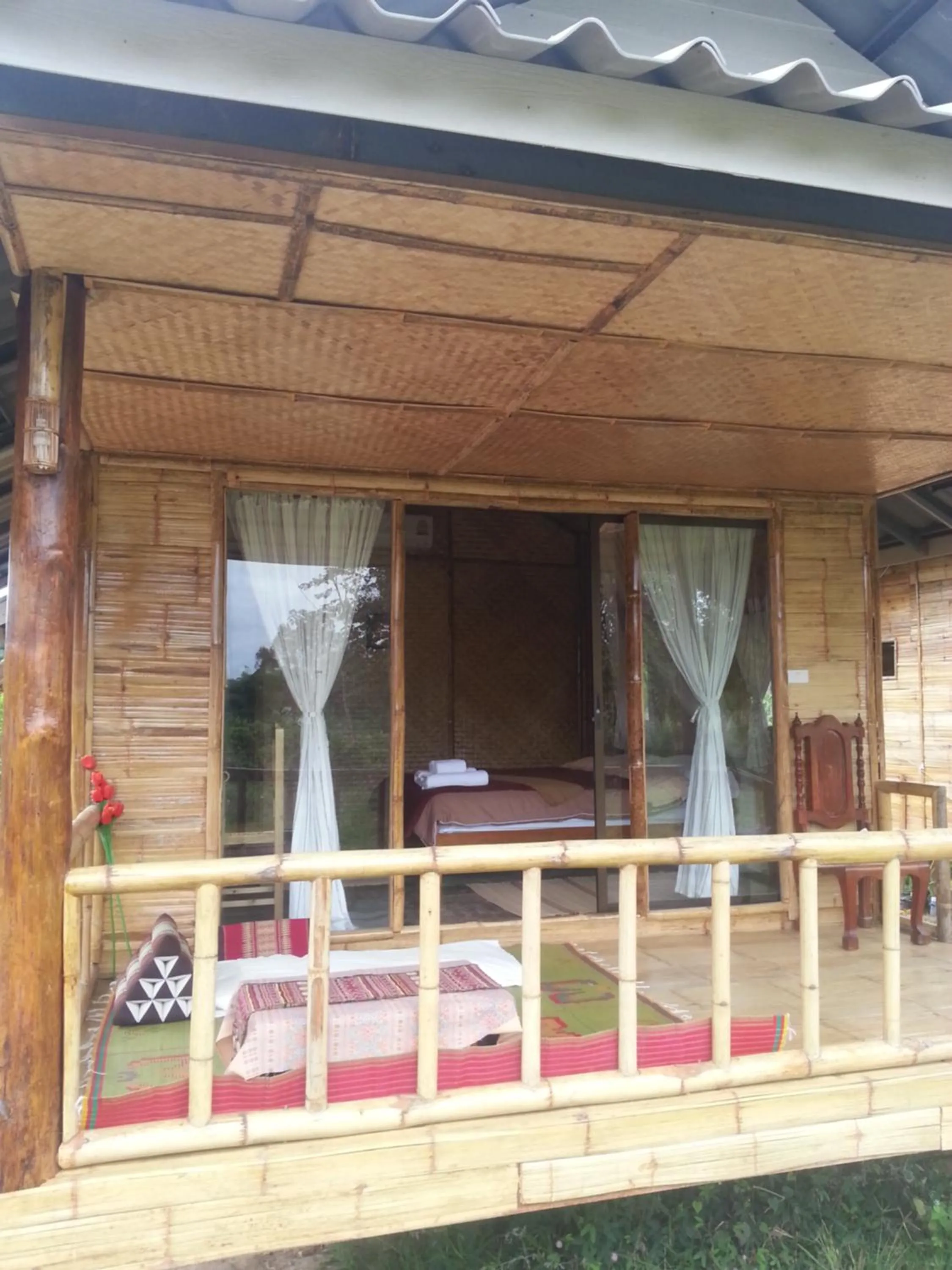 Balcony/Terrace in Tulip Resort Pai