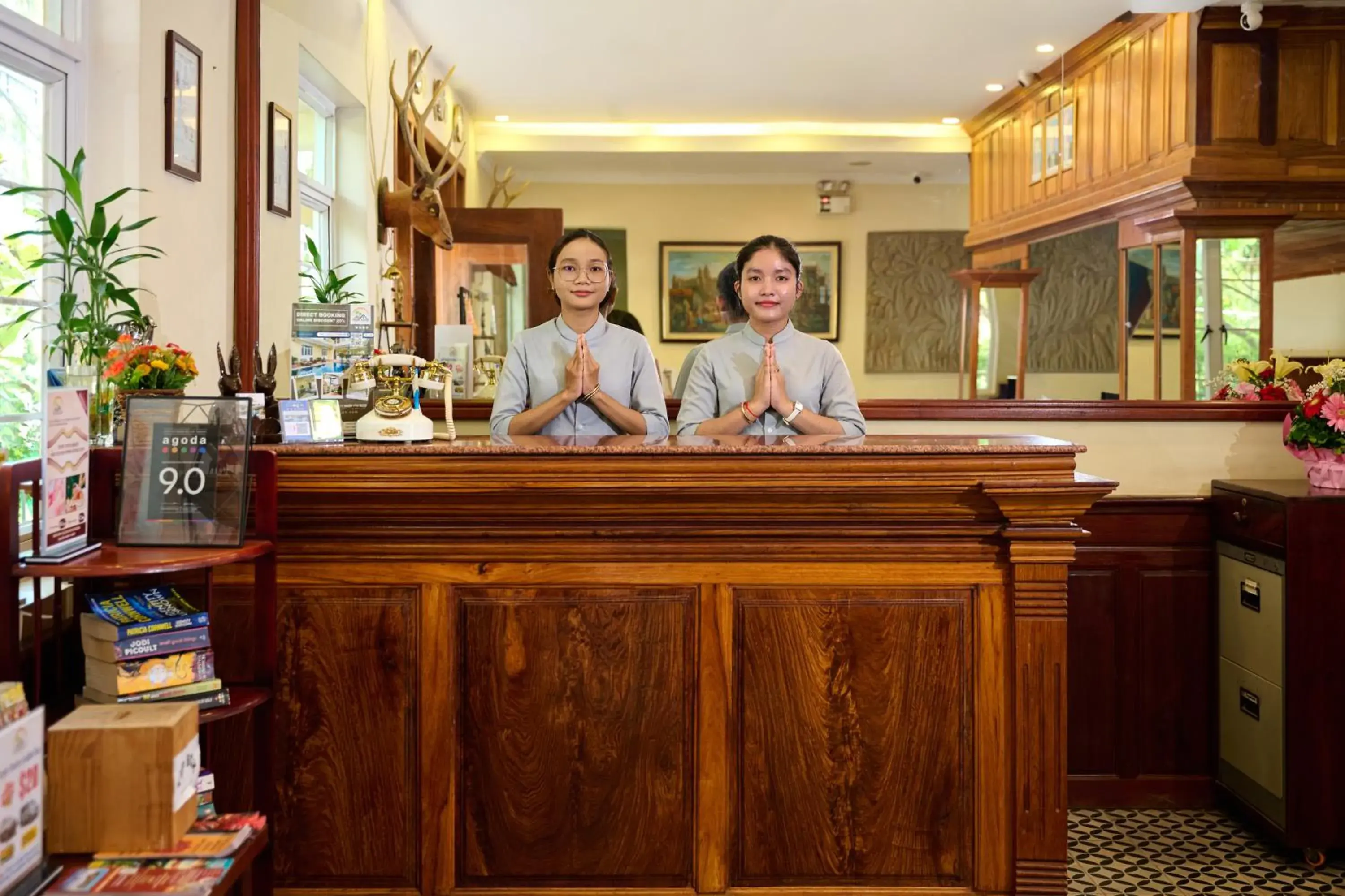 Lobby or reception in Grand Bayon Siem Reap Hotel Lobby or reception in Grand Bayon Siem Reap Hotel
