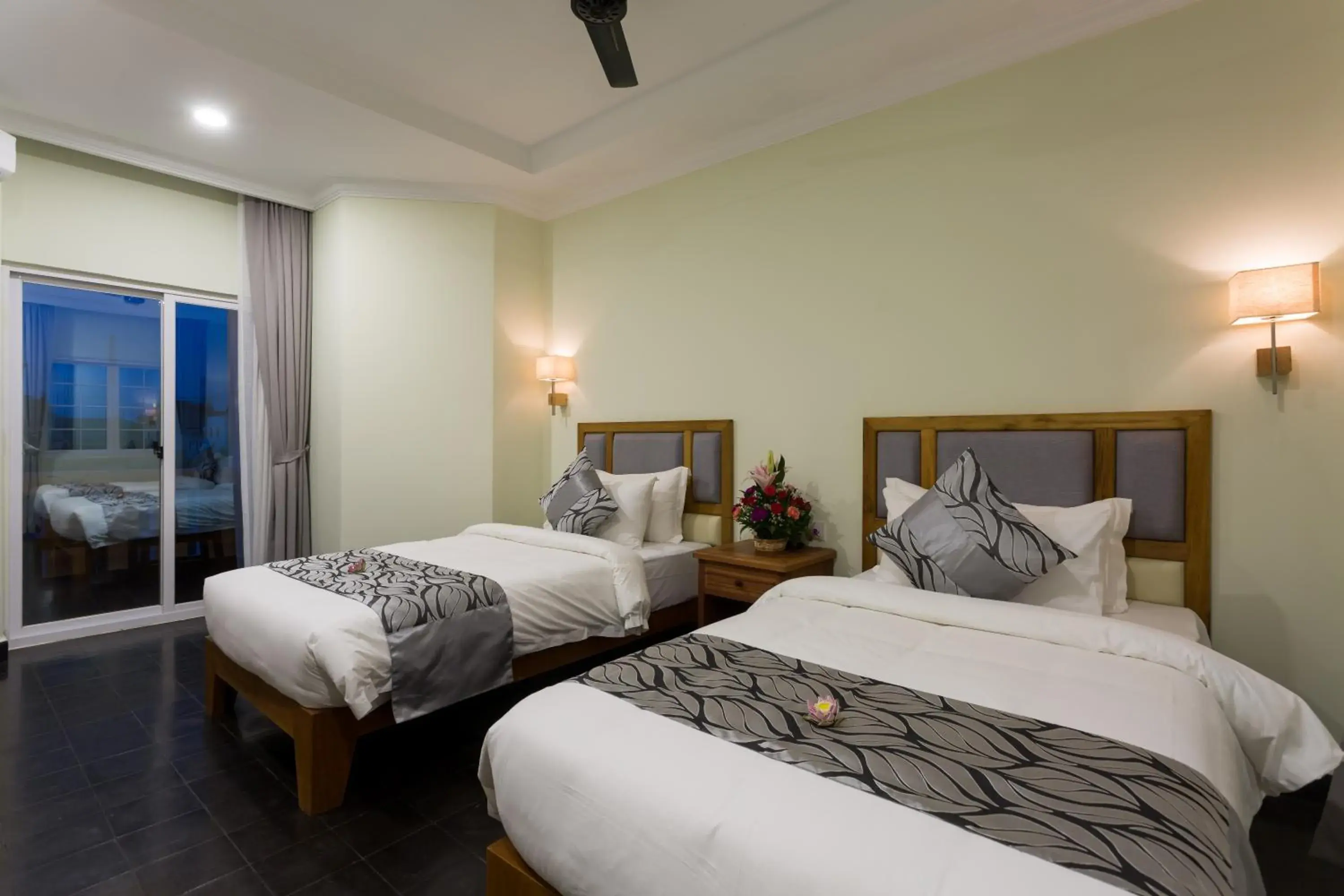 Bedroom, Bed in Grand Bayon Siem Reap Hotel