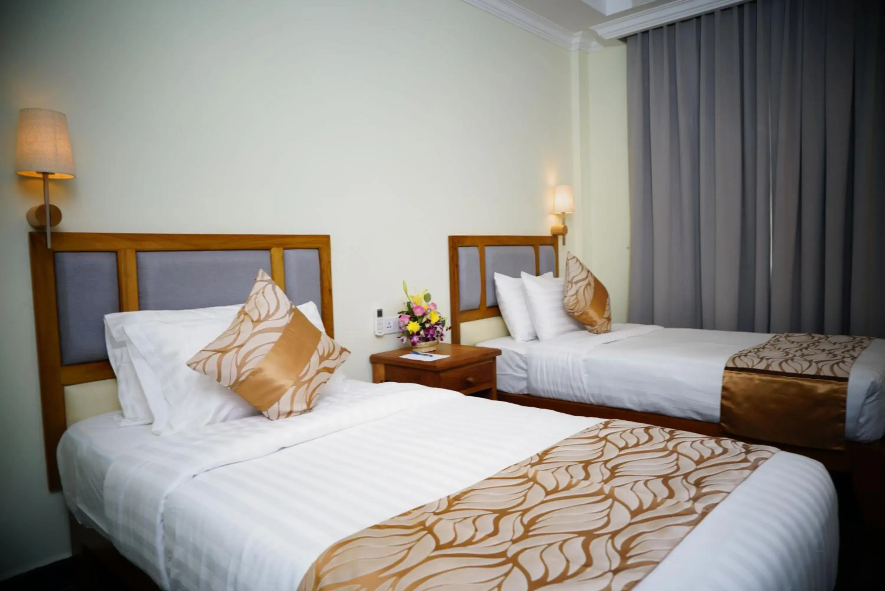Bedroom, Bed in Grand Bayon Siem Reap Hotel