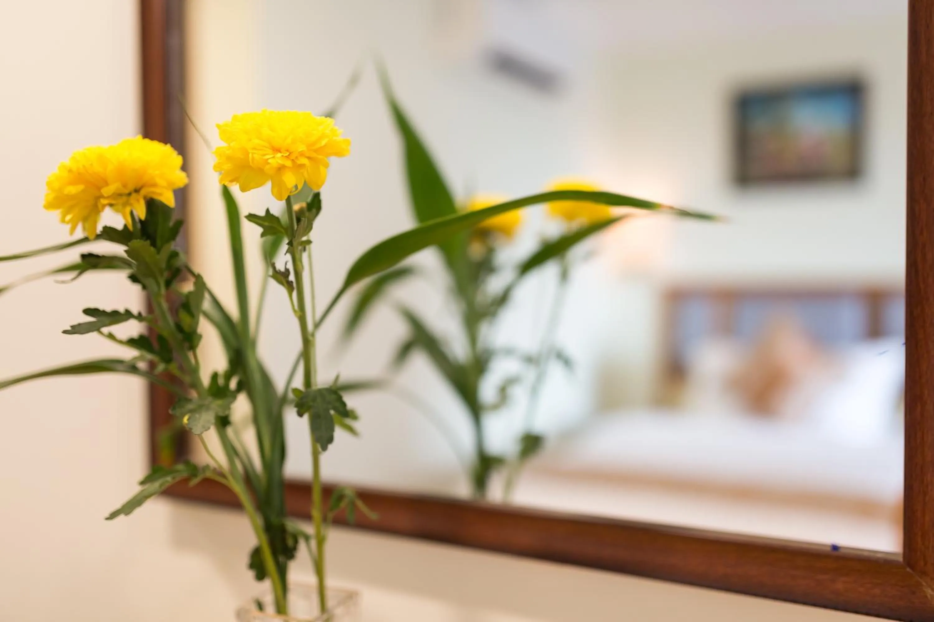 Property building, Bed in Grand Bayon Siem Reap Hotel