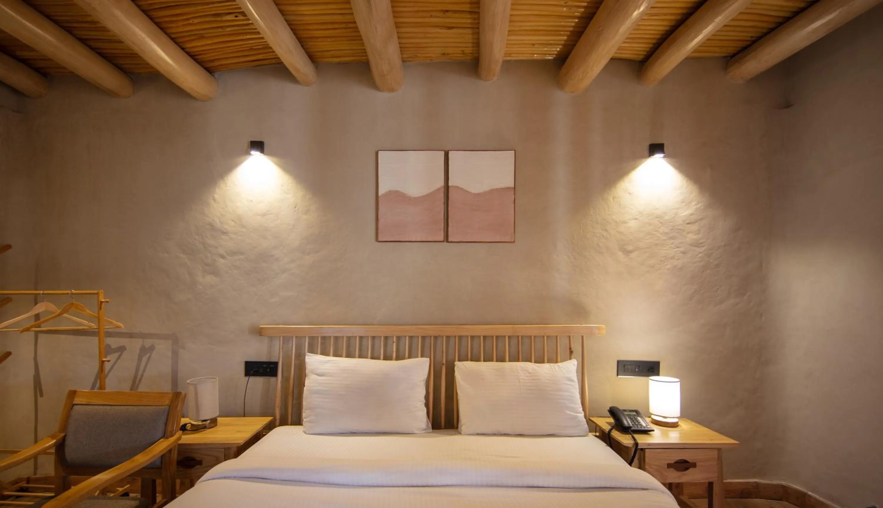 Bed in The Silk Route Ladakh