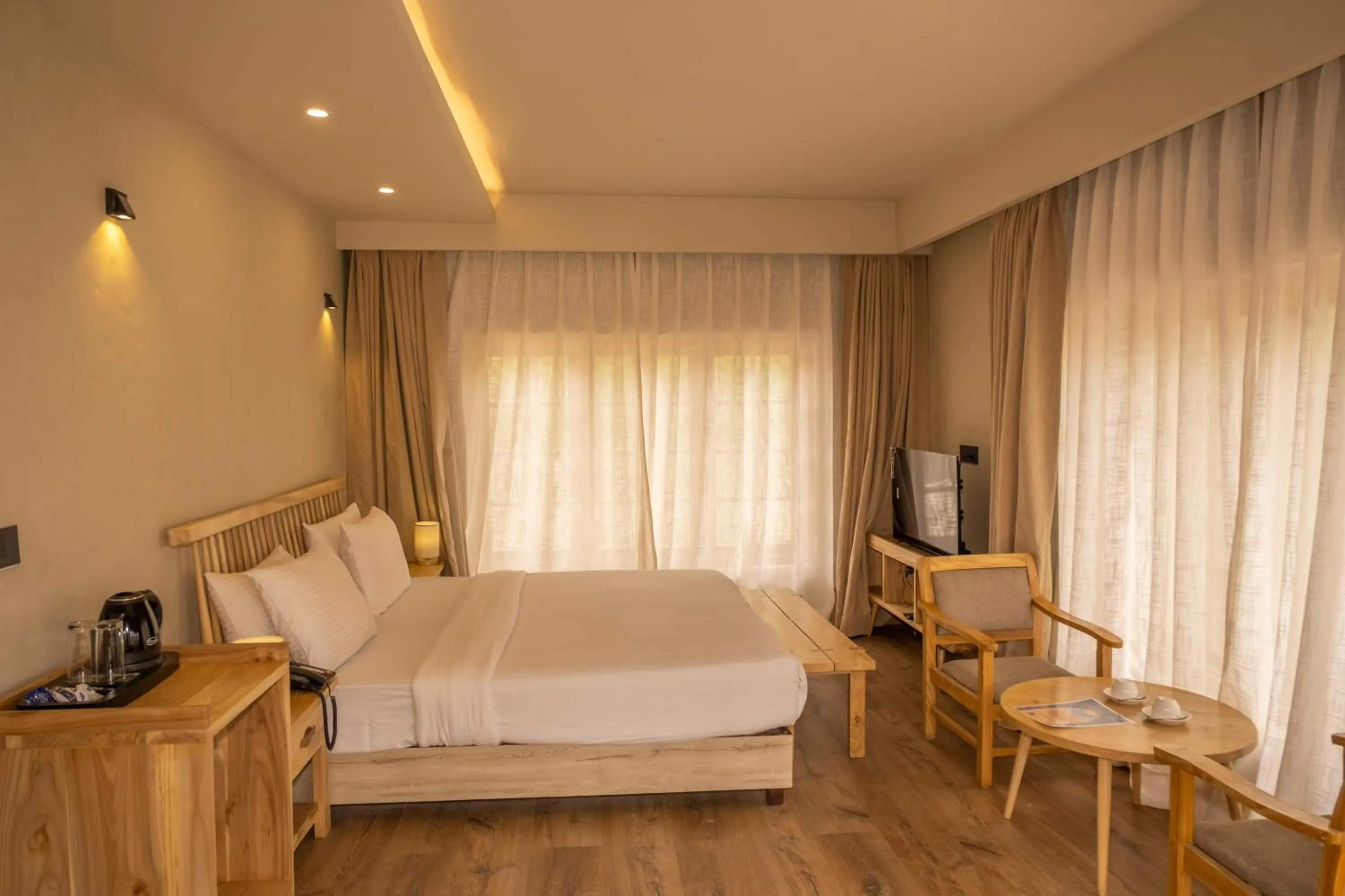 Bed in The Silk Route Ladakh