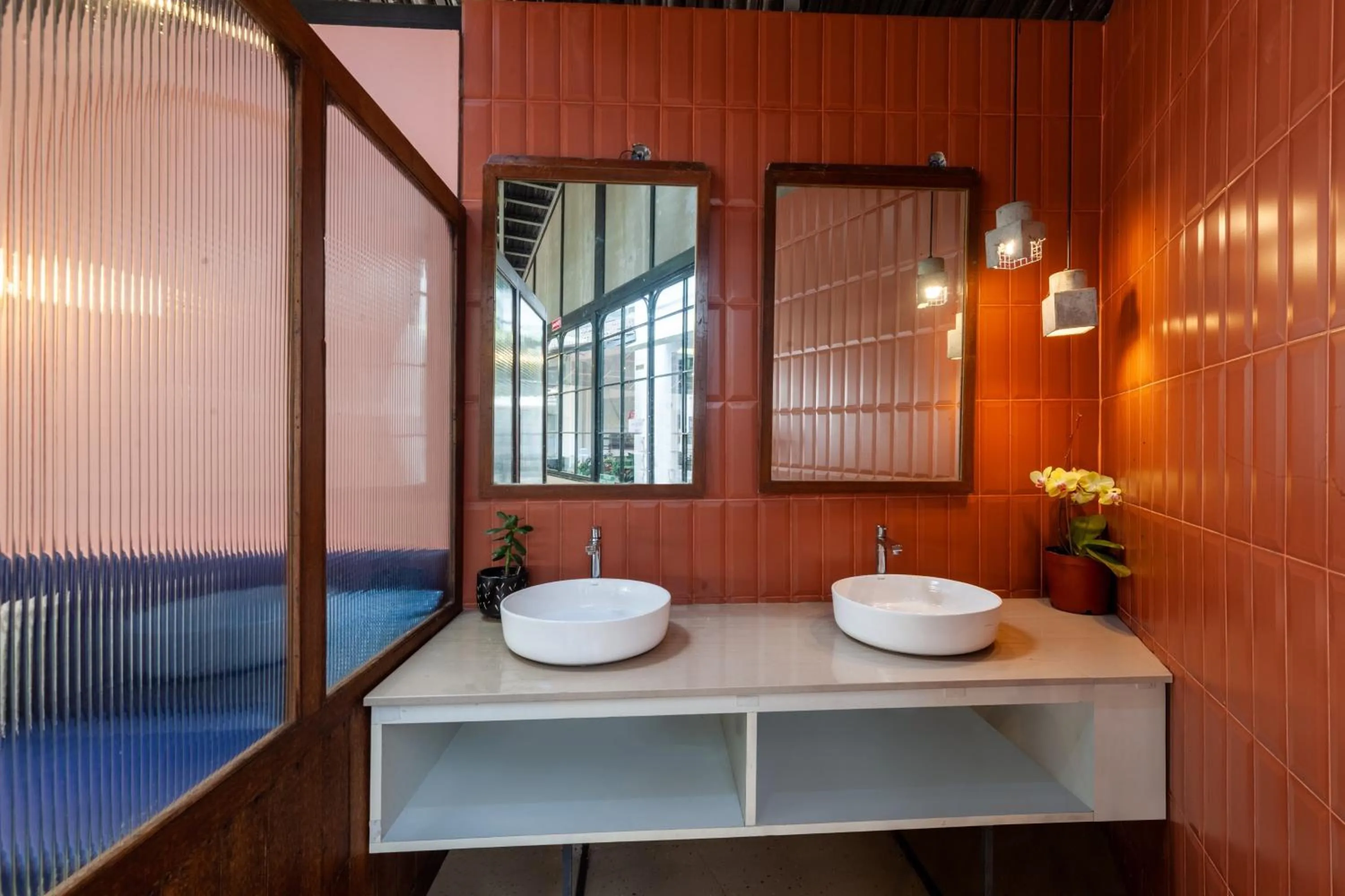 Bathroom in Treebo Vrindavan, 3 Km From Madikeri Fort