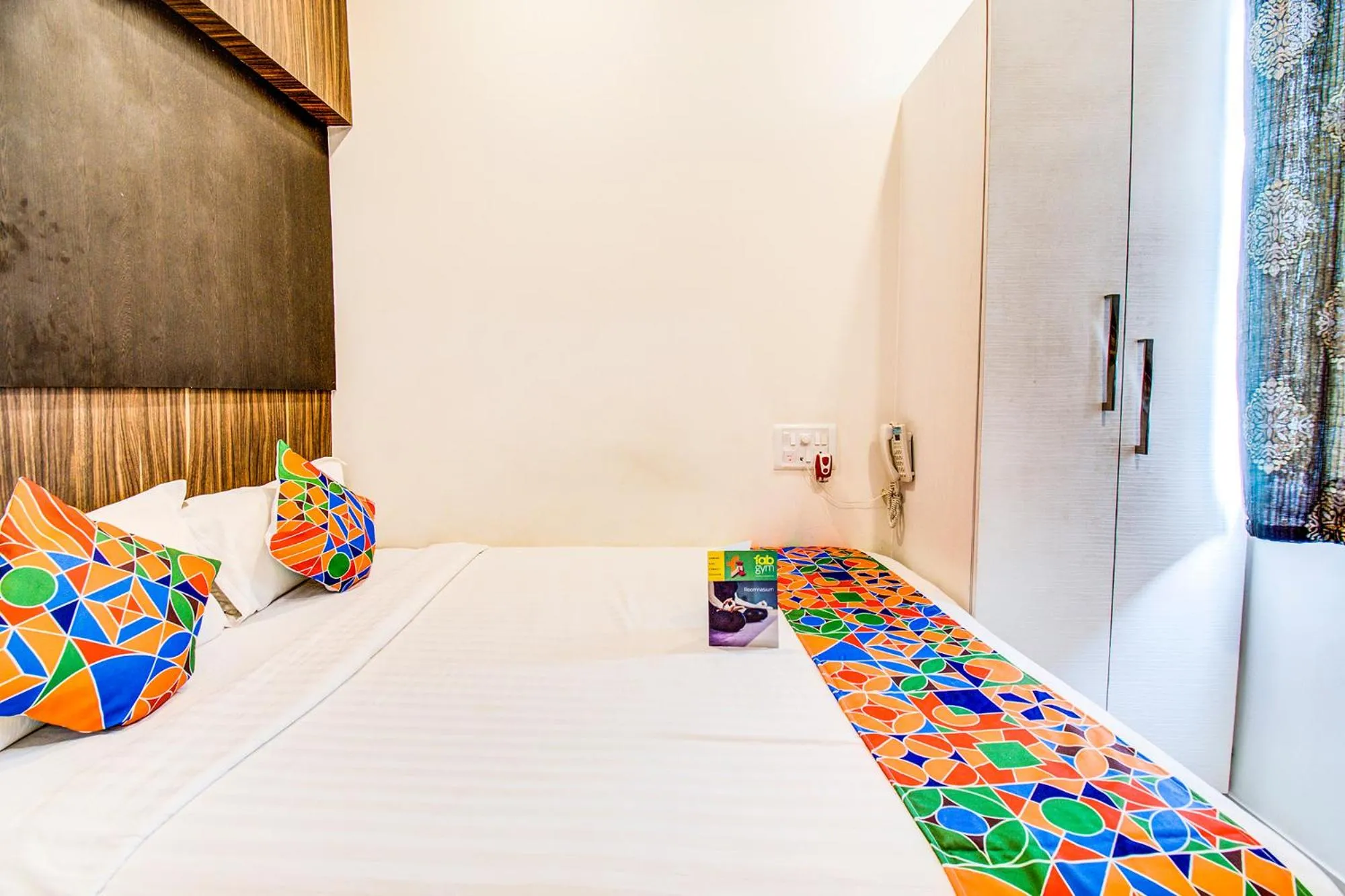 Bedroom, Bed in FabHotel Corporate Crown - Nr Jyoti Nivas University