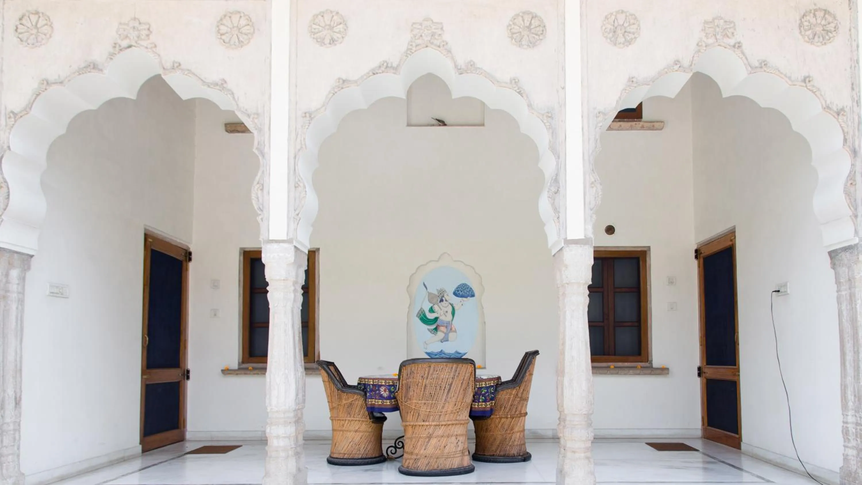 Seating area in Dera Mandawa