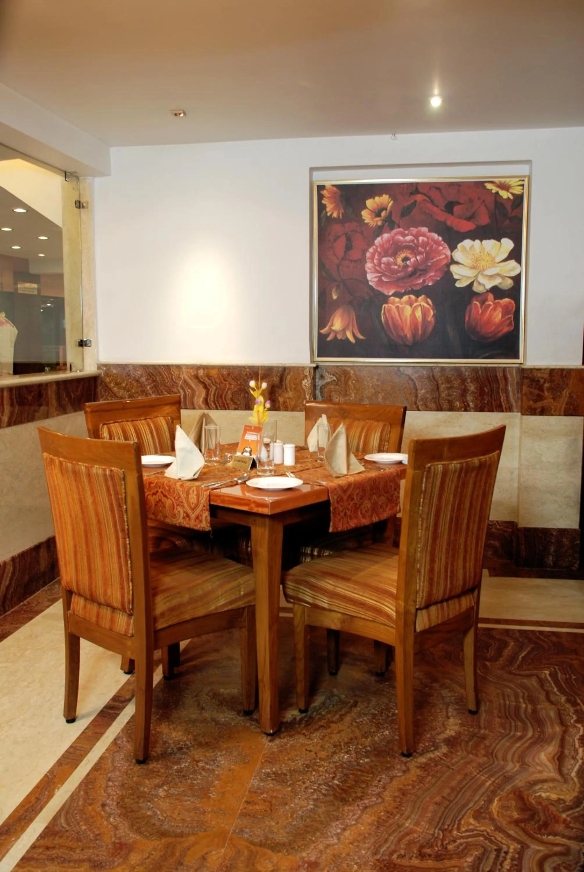 Dining area in Pan Asia Continental