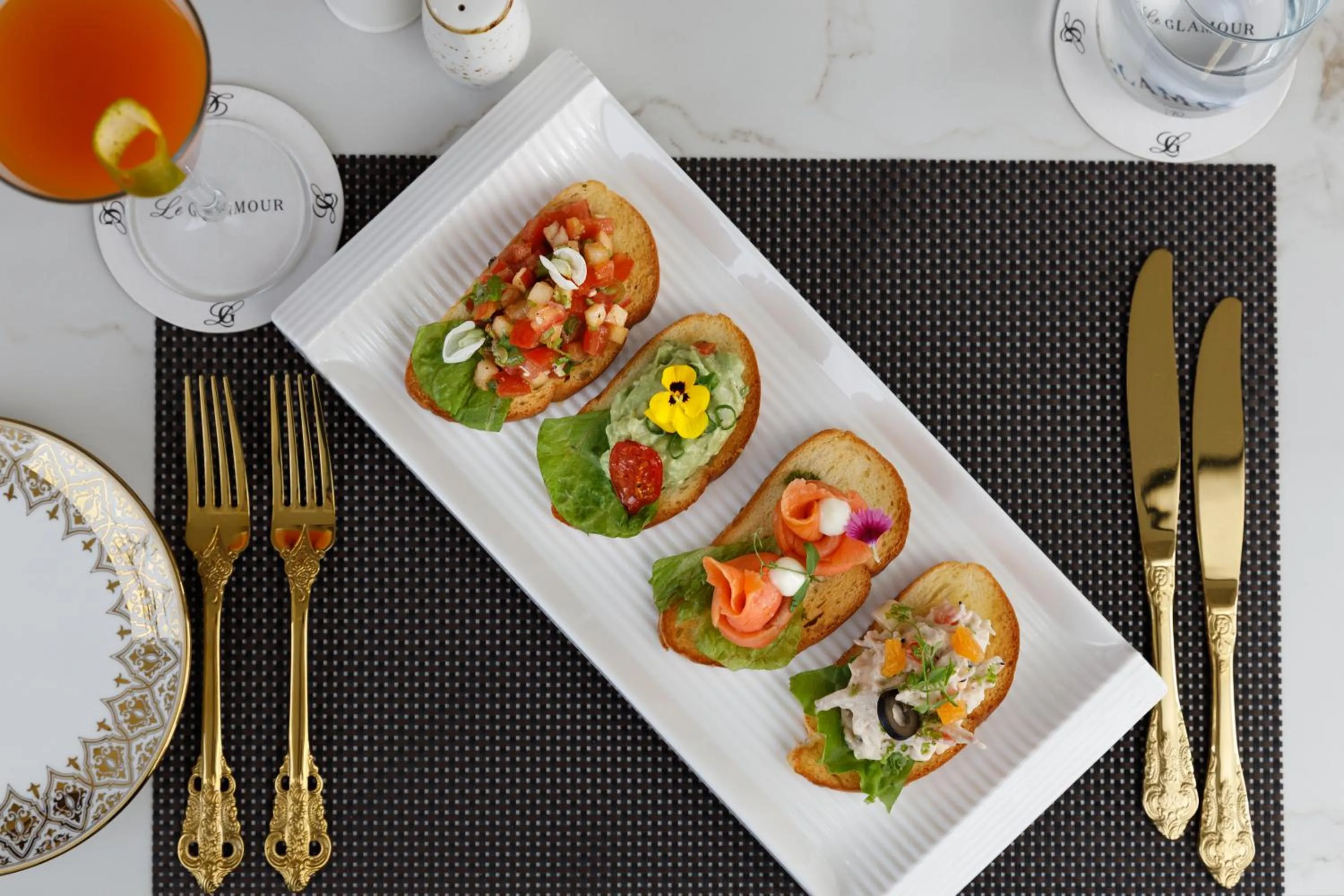 Food close-up in Le Glamour Resort & Wellness Spa