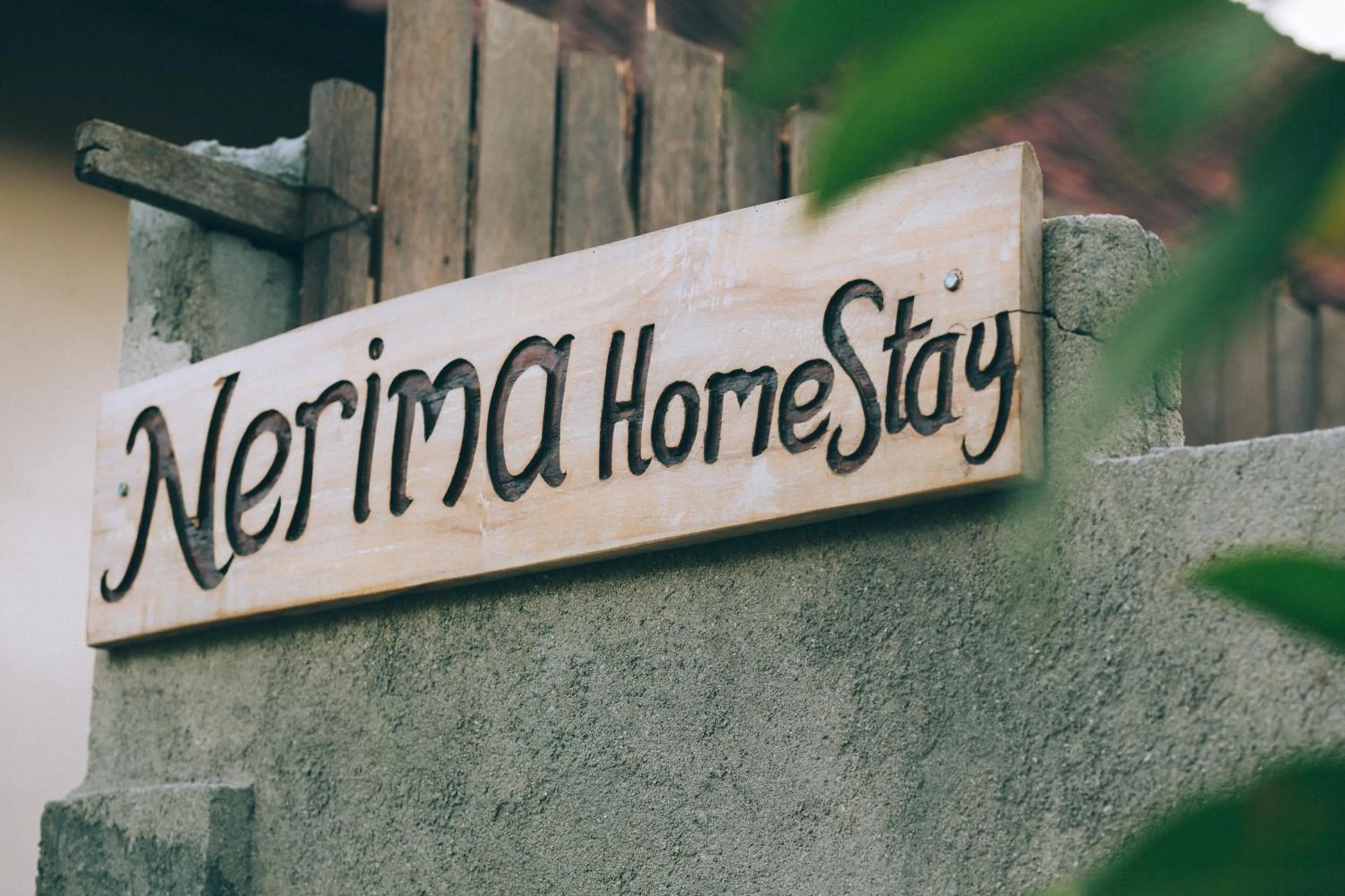 Facade/entrance in Nerima Hut Lembongan