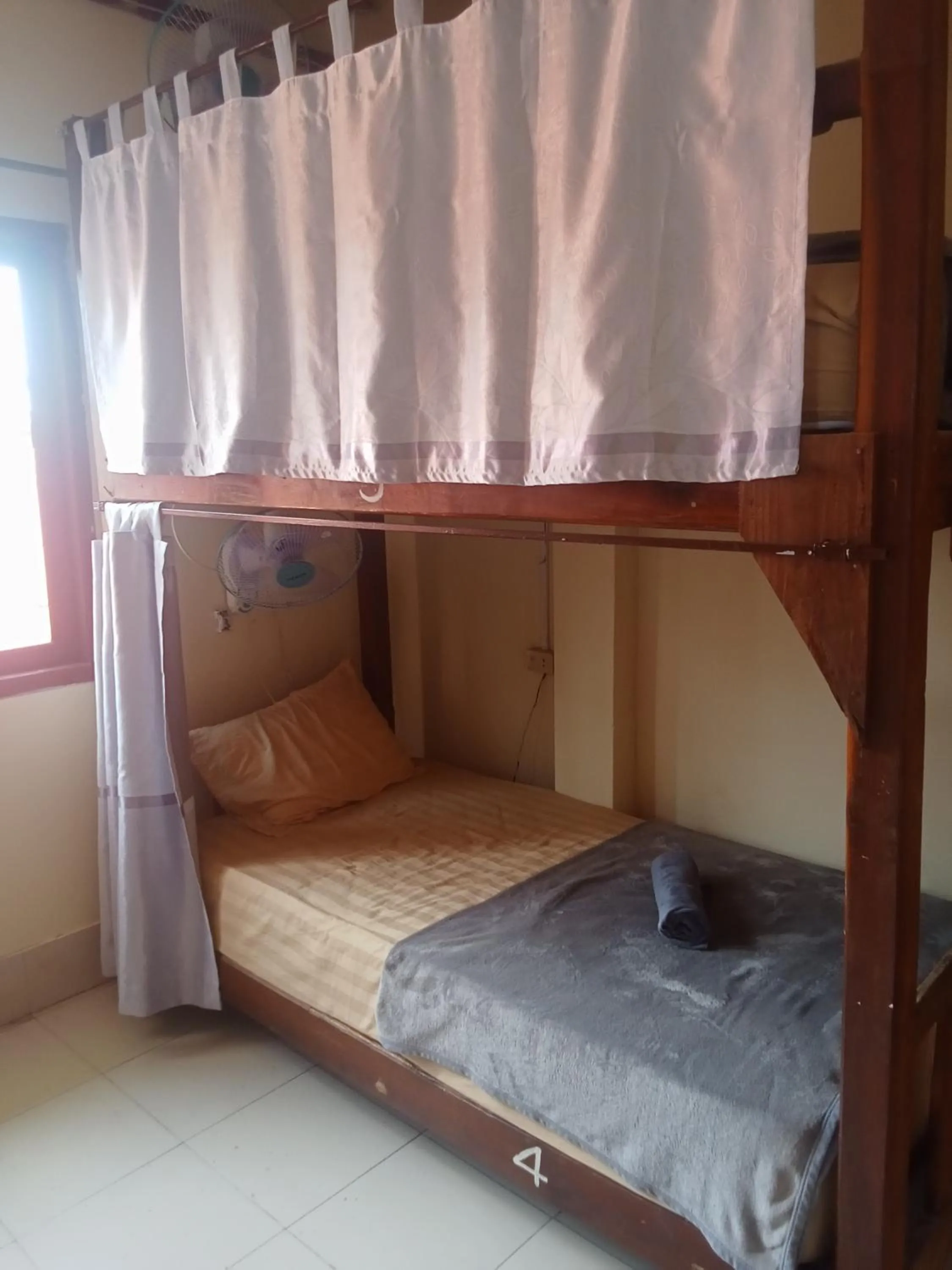 Bed in Ning Ning Bungalow