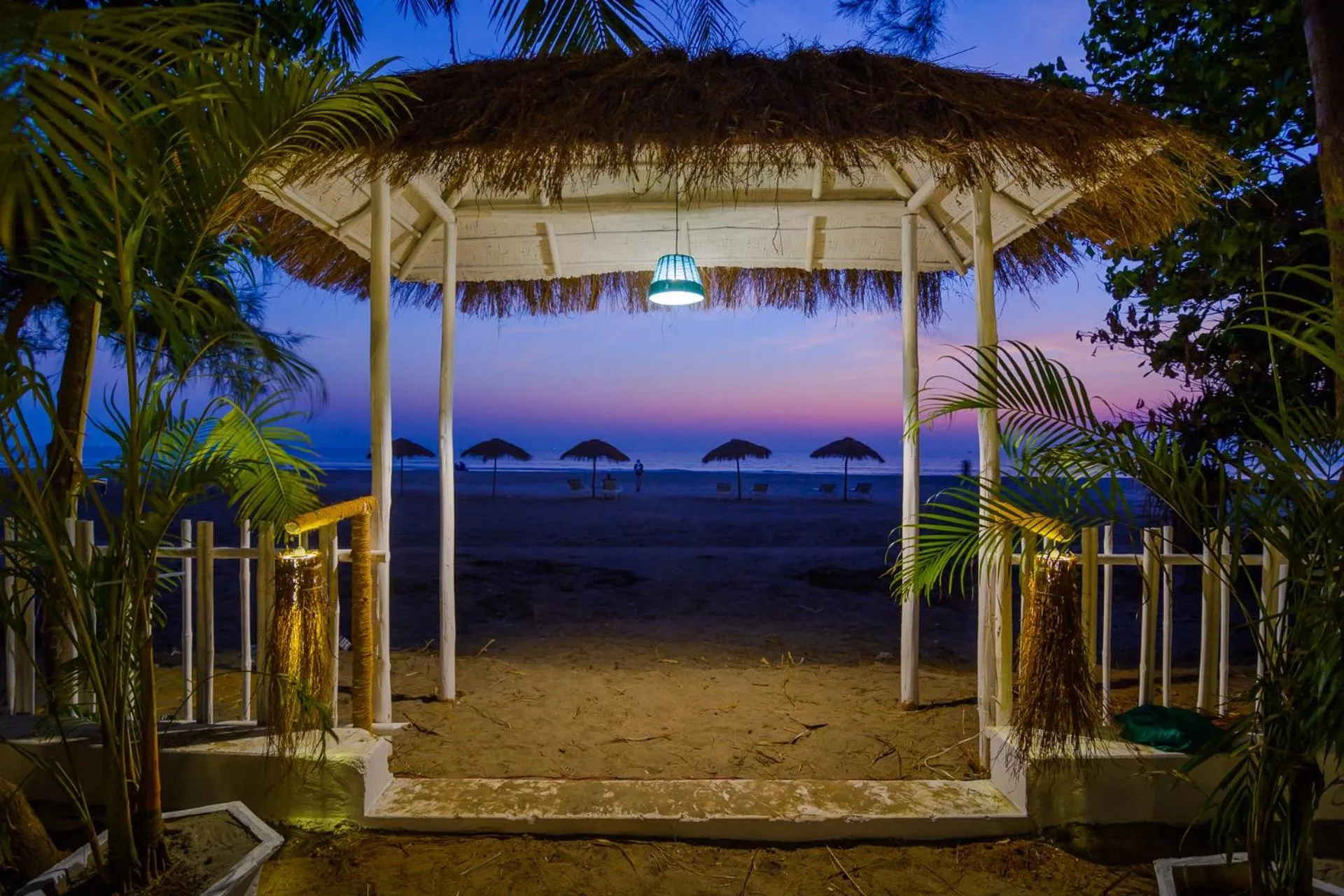 Beach in LaRiSa Resort, Morjim