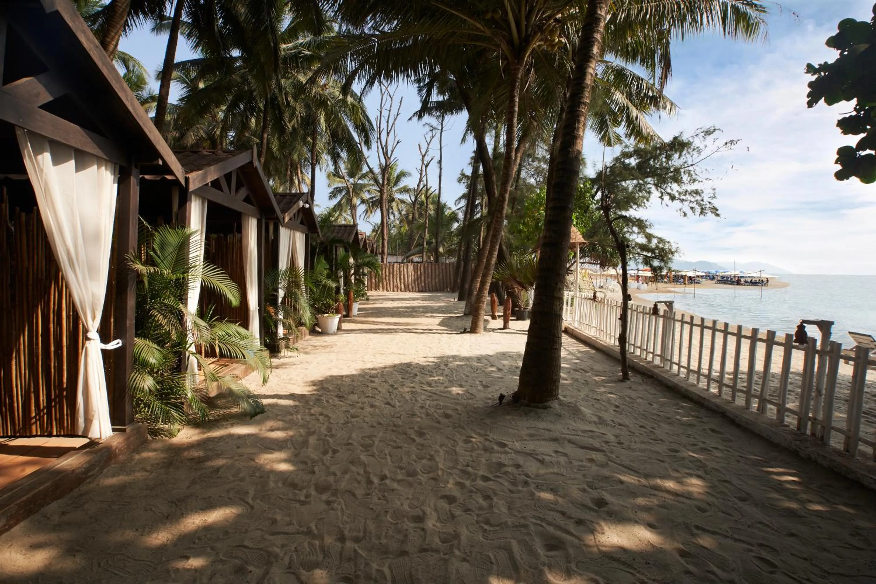 Beach in LaRiSa Resort, Morjim