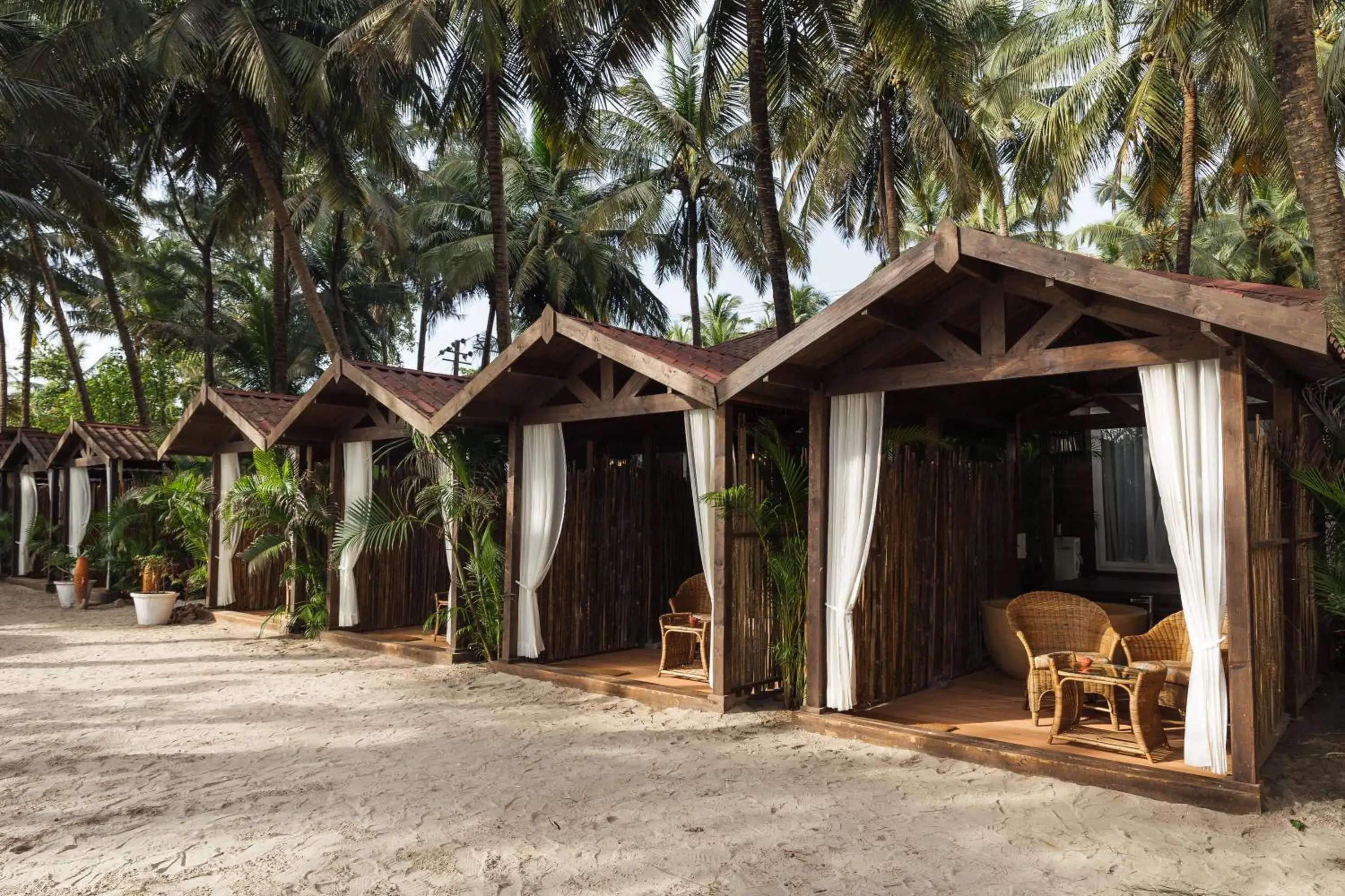 Property building in LaRiSa Resort, Morjim Property building in LaRiSa Resort, Morjim